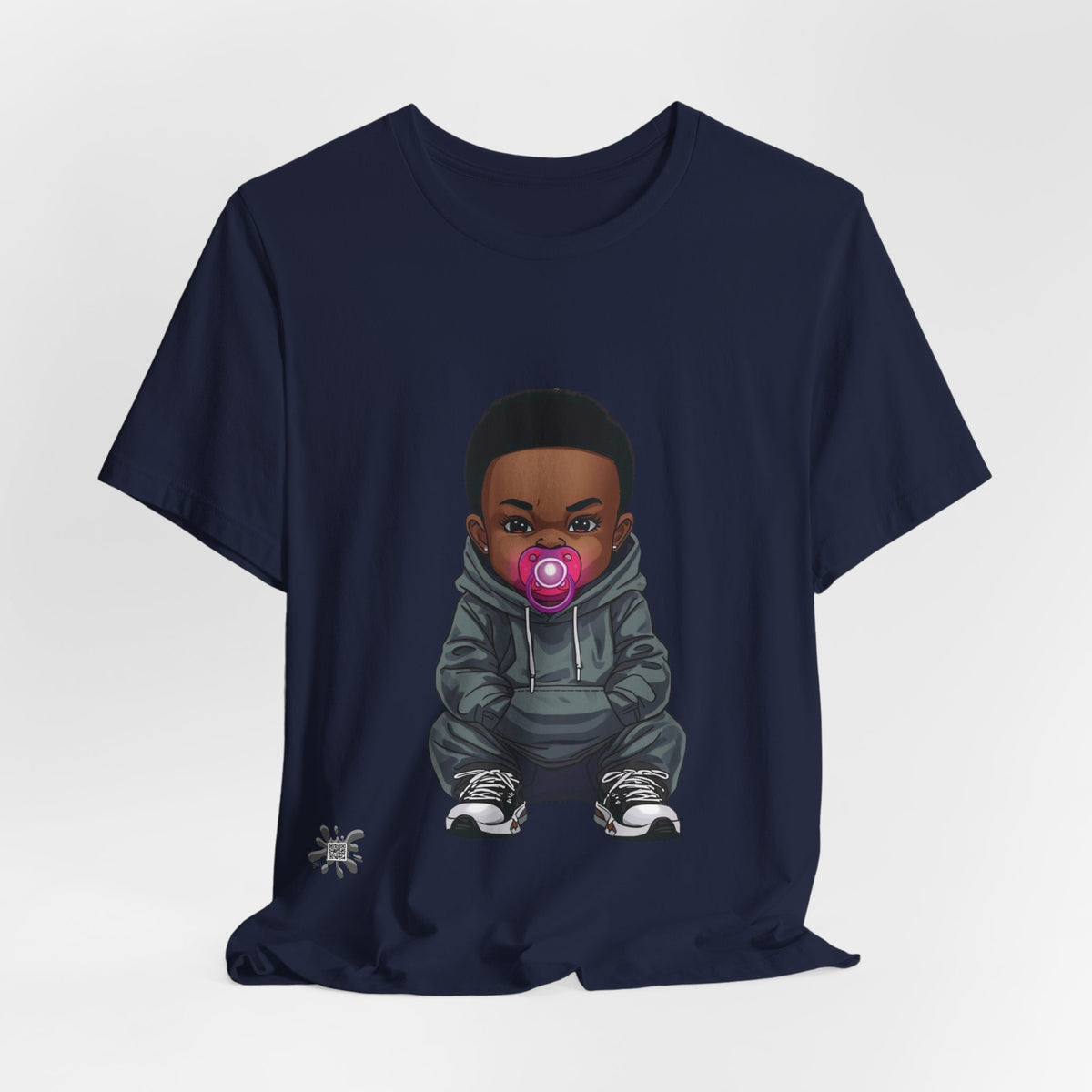 Uzi Baby "Baby Boy" Graphic T-Shirt | Urban Streetwear T-Shirt | Leela's Ink