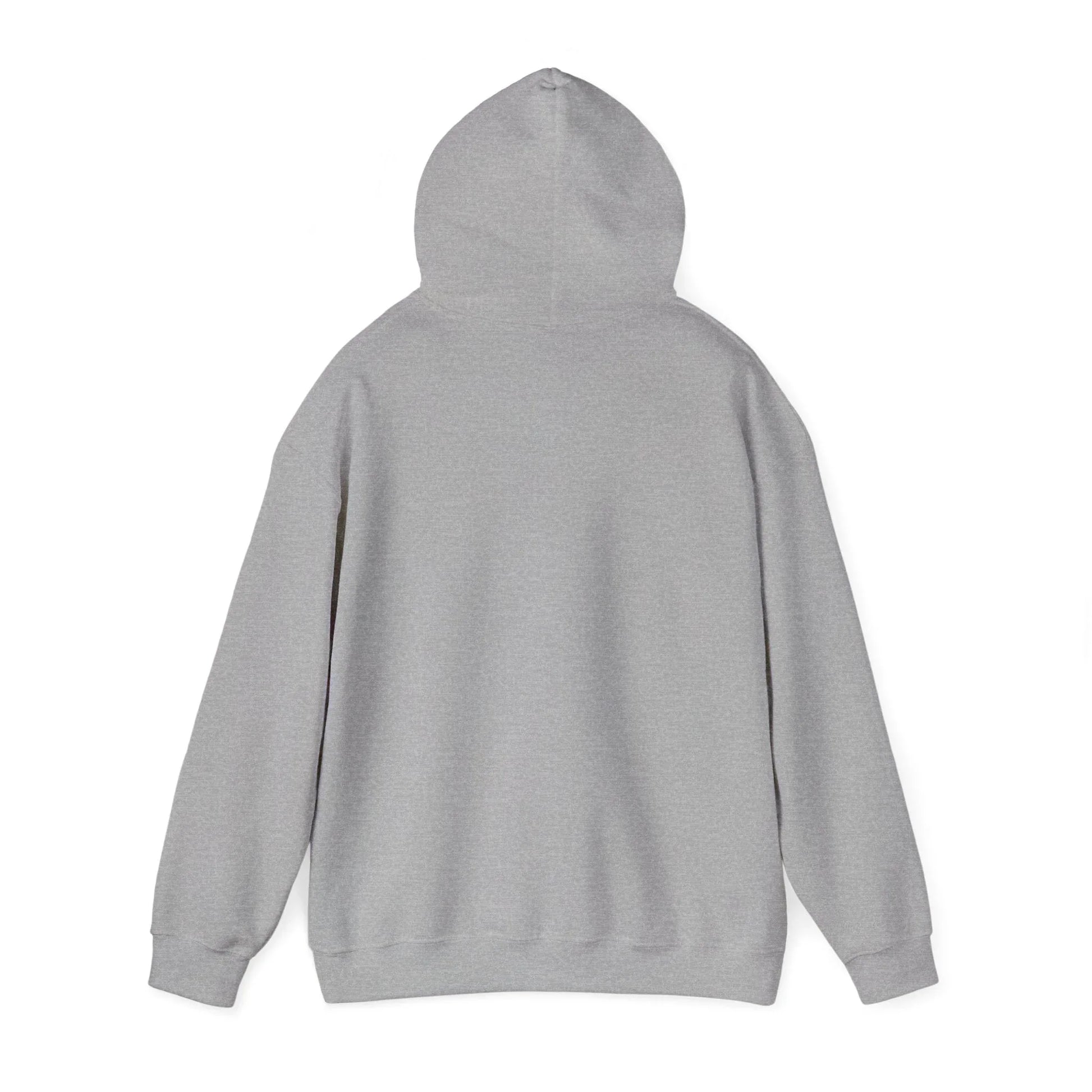 Hoodie — “Just Hustle and Heart” Motivational Pullover Printify