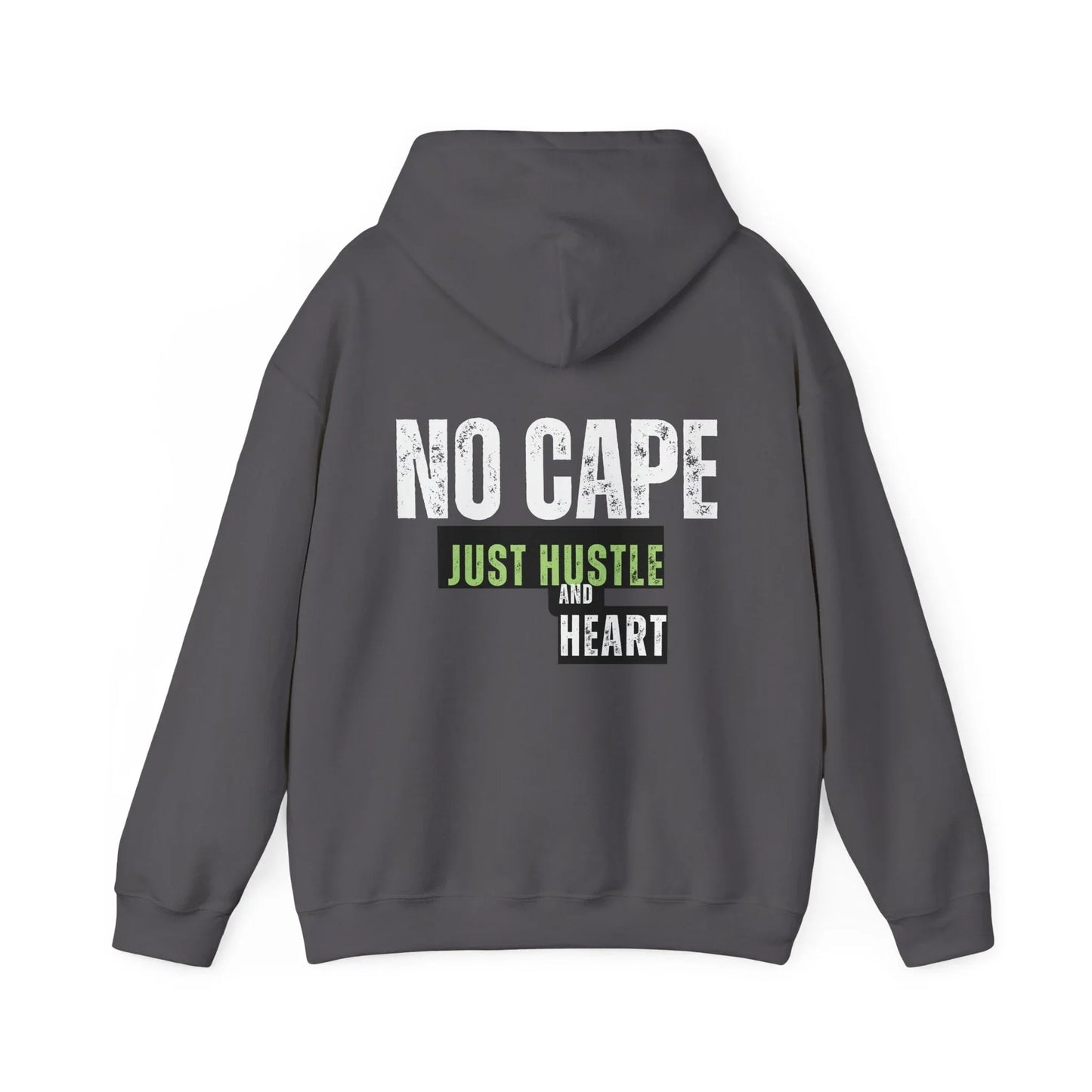 Hustle and Heart Hoodie — "Just Hustle and Heart" Motivational Pullover Printify
