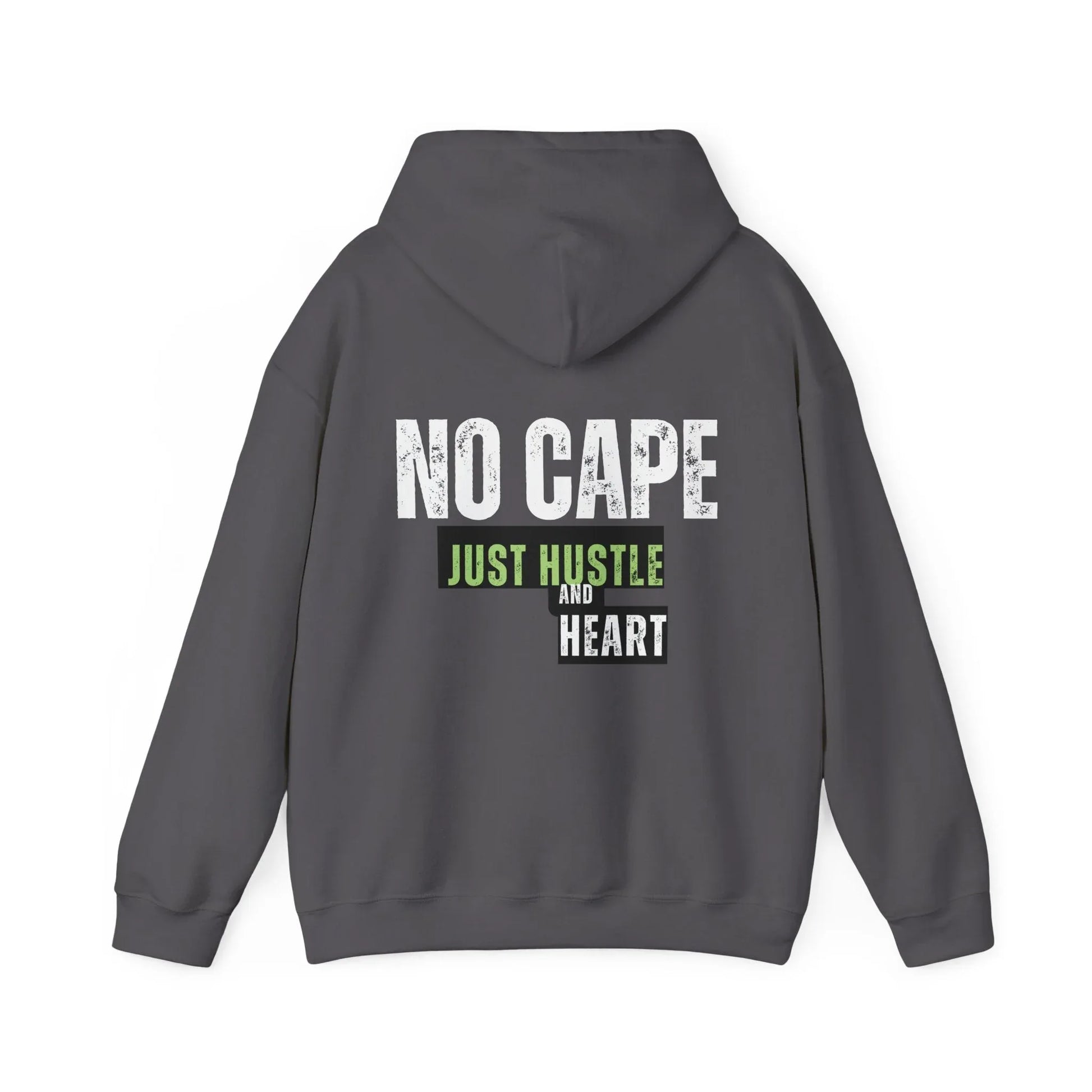 Hustle and Heart Hoodie — "Just Hustle and Heart" Motivational Pullover Printify