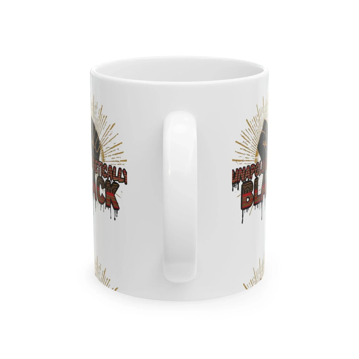 Unapologetically Black Ceramic Mug (11oz) Leela's Ink