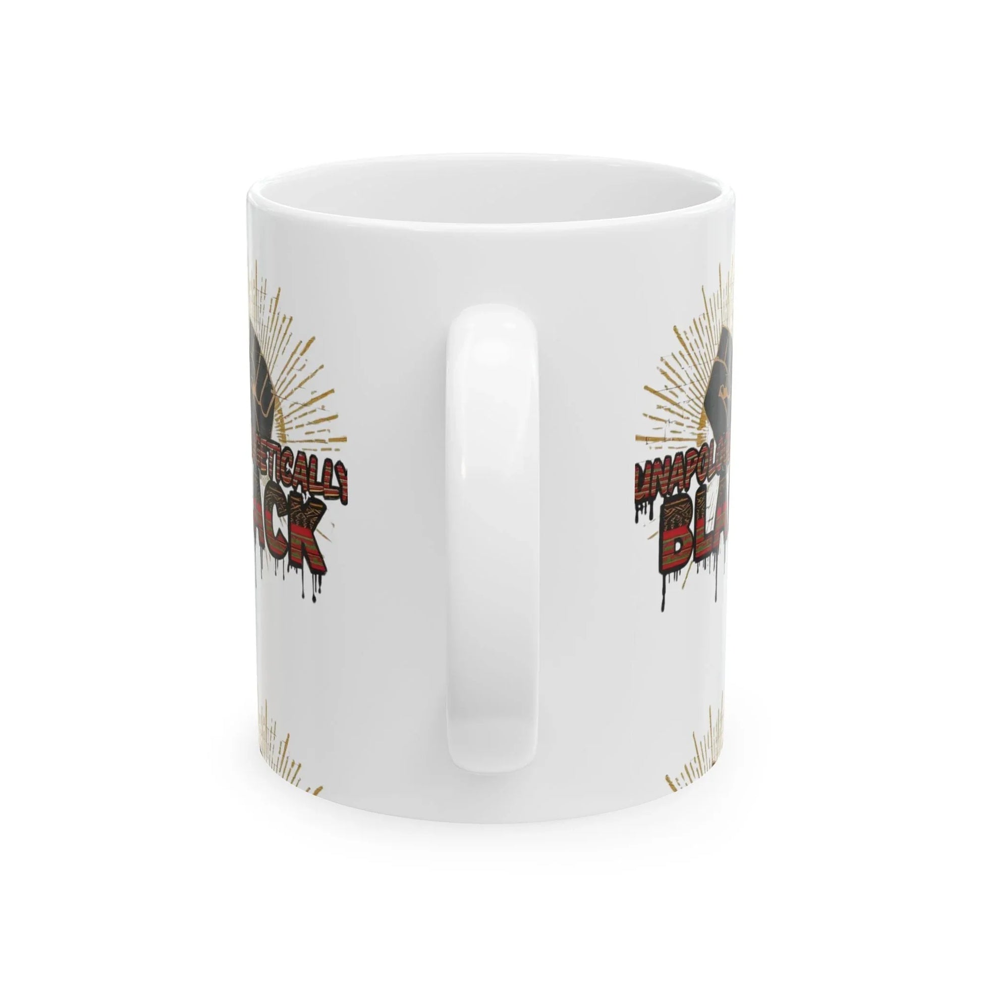Unapologetically Black Ceramic Mug (11oz) Leela's Ink