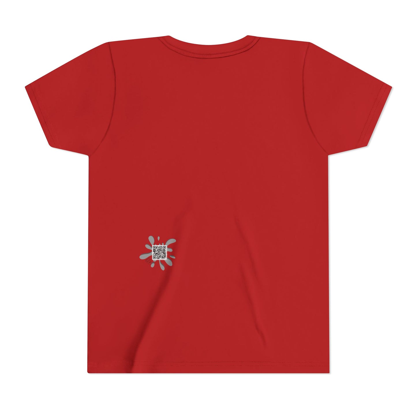Youth Peace Sign Tee – Handwritten Words of Love & Respect Graphic