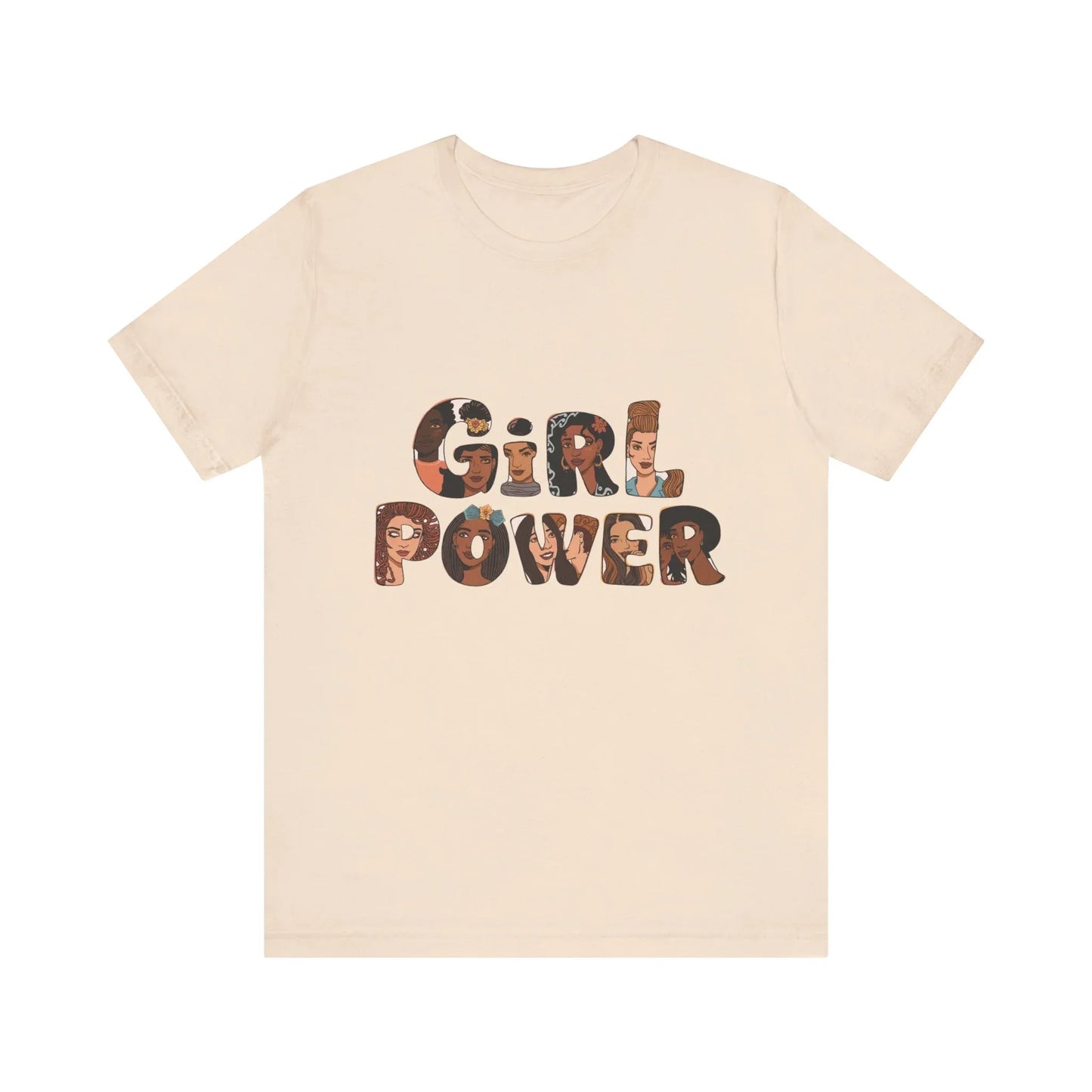 Girl Power Graphic Tee – Floral Retro Feminist Streetwear | Leela's Ink

