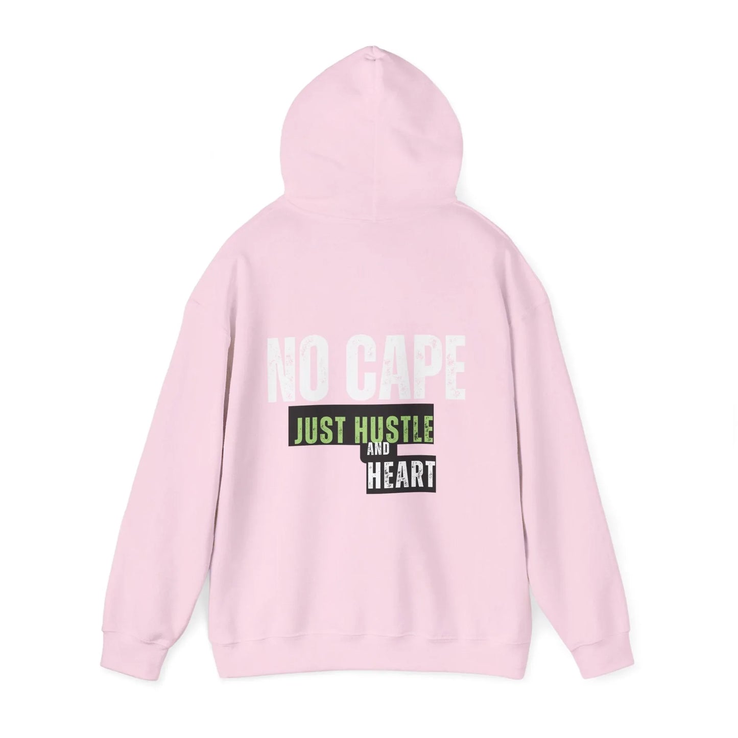 Hustle and Heart Hoodie — "Just Hustle and Heart" Motivational Pullover Printify