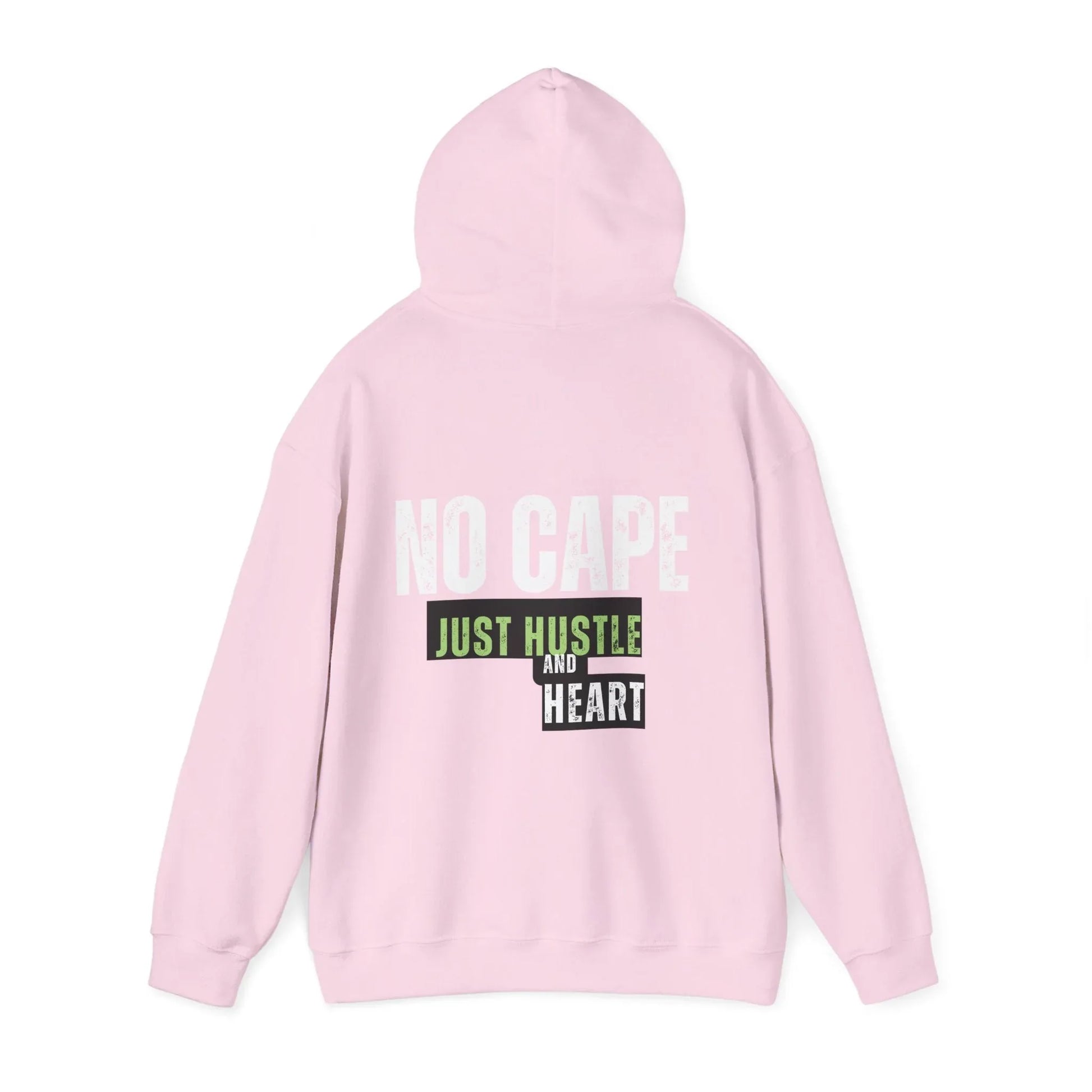 Hustle and Heart Hoodie — "Just Hustle and Heart" Motivational Pullover Printify