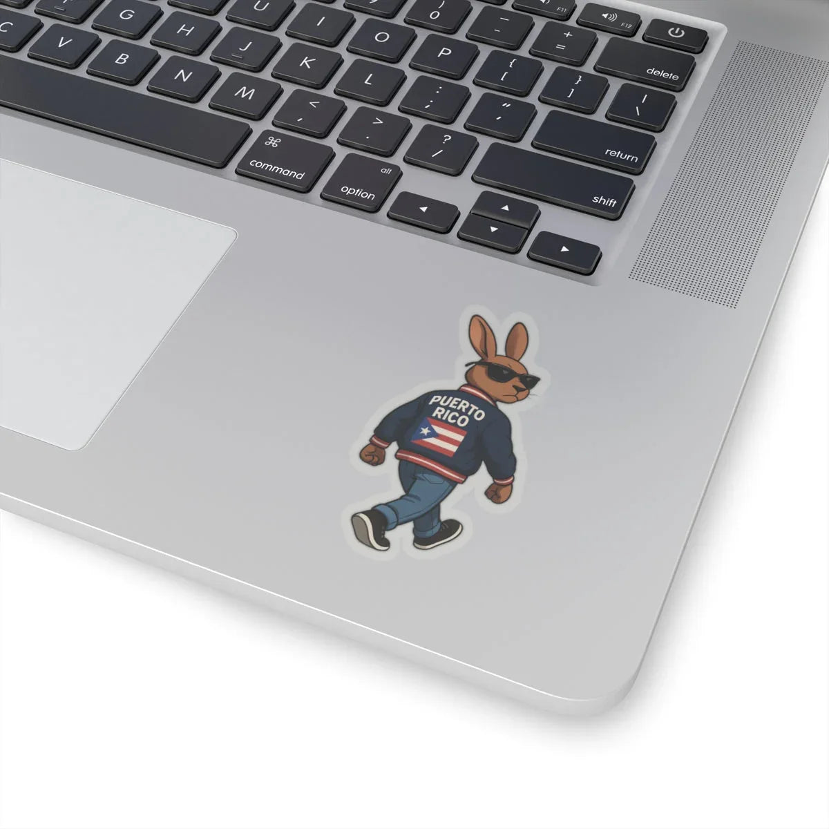 Puerto Rico Bunny Sticker | Island Pride Leela's Ink