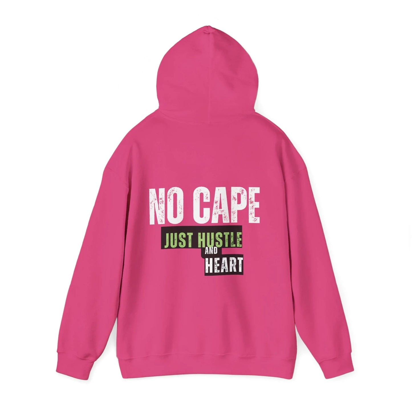 Hustle and Heart Hoodie — "Just Hustle and Heart" Motivational Pullover Printify
