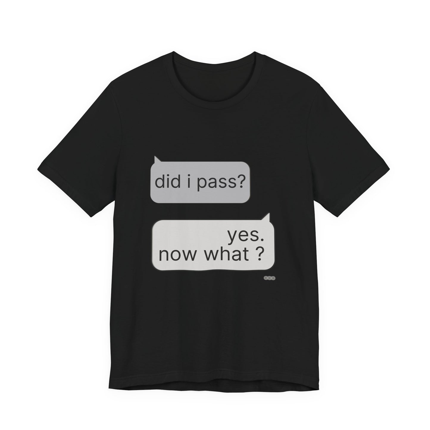 Black did i pass yes now what graduation graphic tee flat lay — streetwear graduation photos