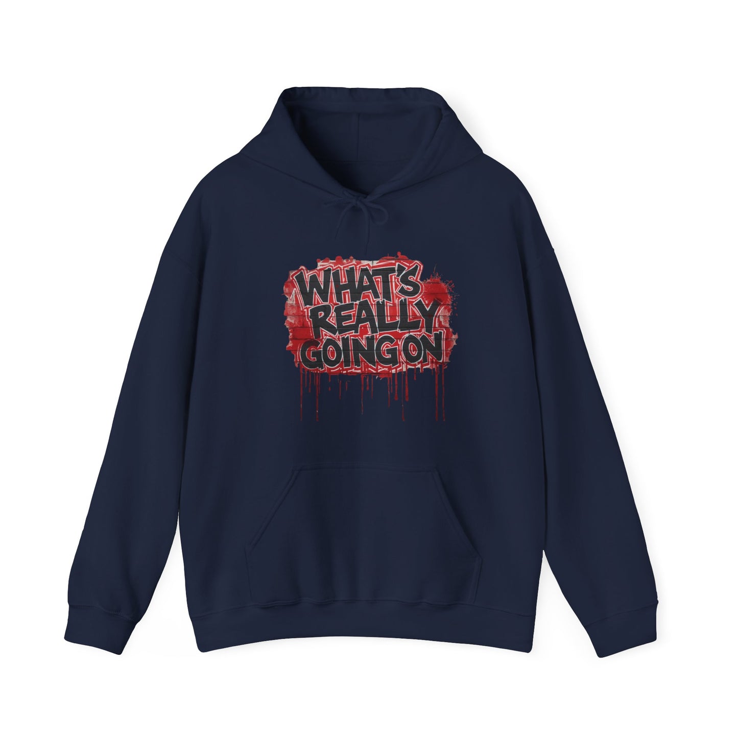 WHAT’S REALLY GOING ON Graffiti Hoodie — Truthwear Street Statement