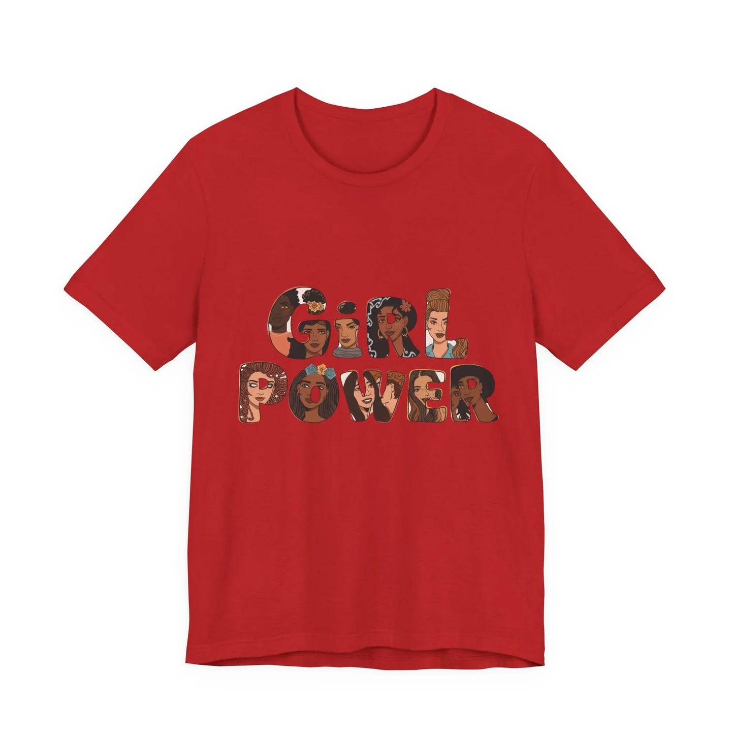 Girl Power Graphic Tee – Floral Retro Feminist Streetwear | Leela's Ink

