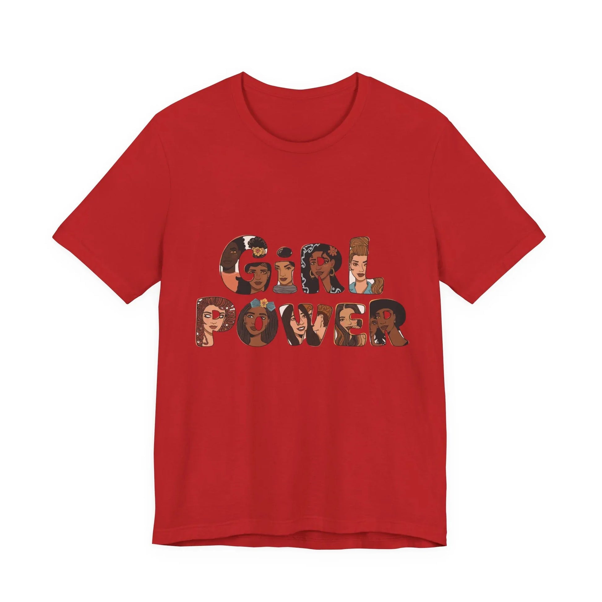 Girl Power Graphic Tee – Floral Retro Feminist Streetwear | Leela's Ink

