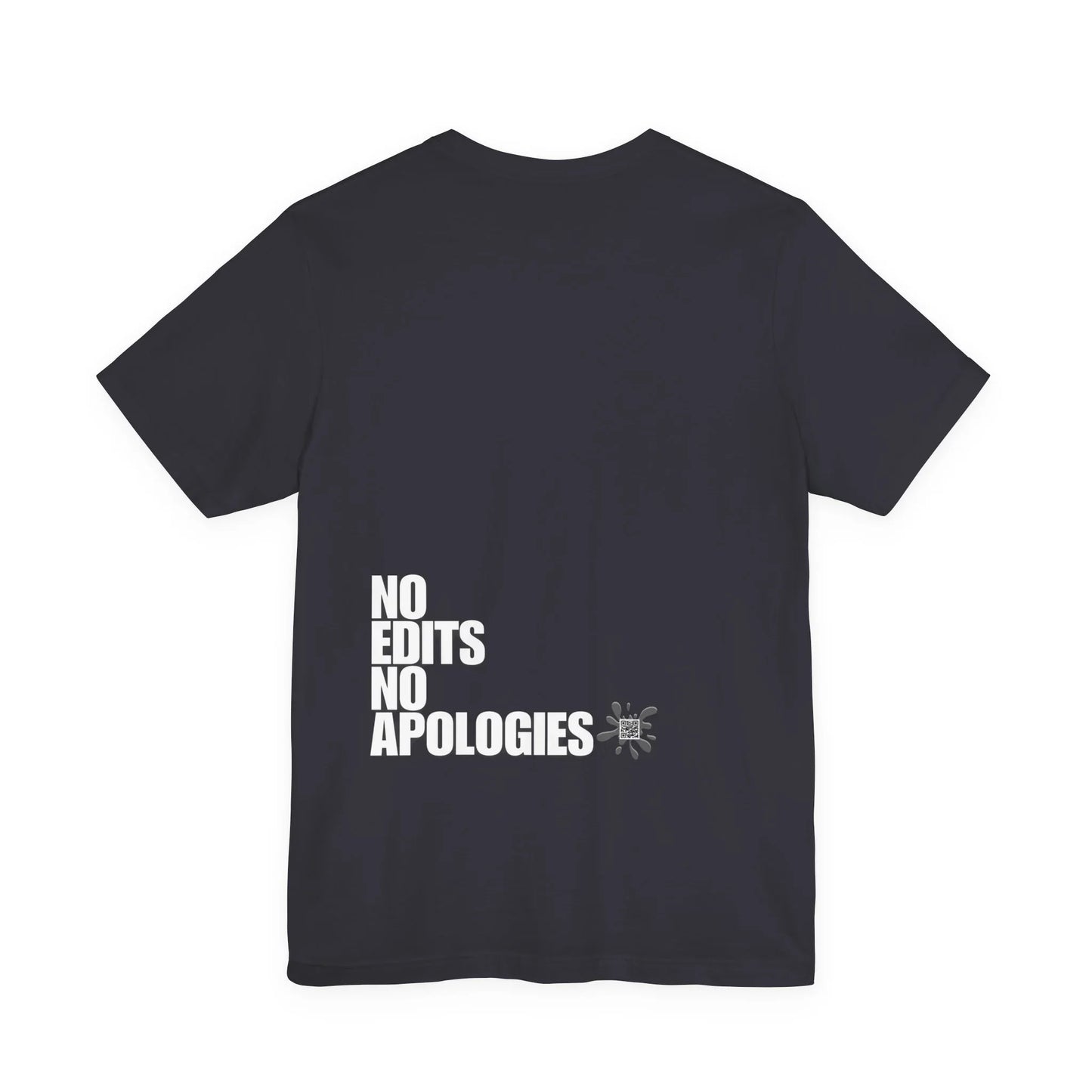 I Am Enough Graphic Tee – No Edits No Apologies Empowerment Streetwear | Leela's Ink

