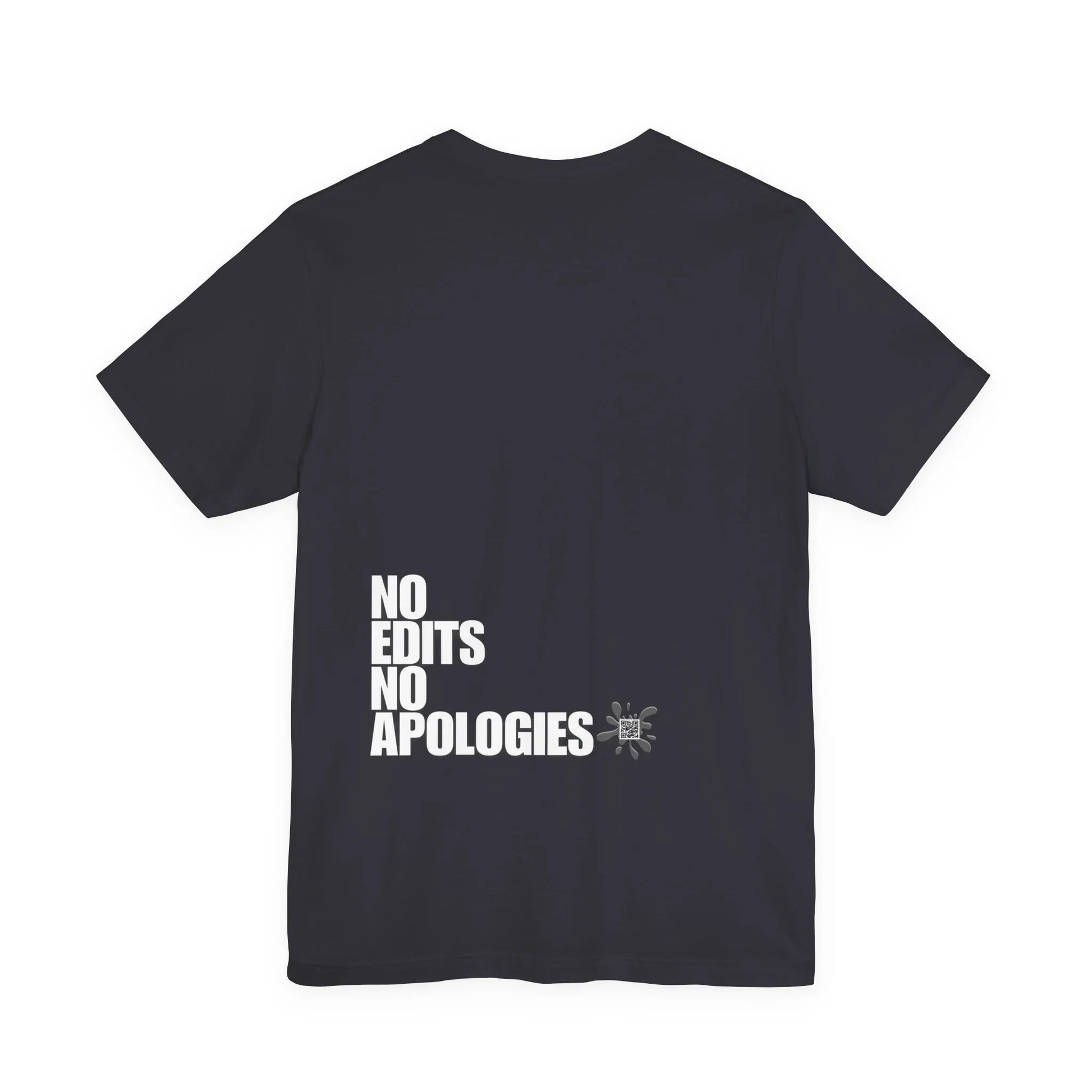 I Am Enough Graphic Tee – No Edits No Apologies Empowerment Streetwear | Leela's Ink

