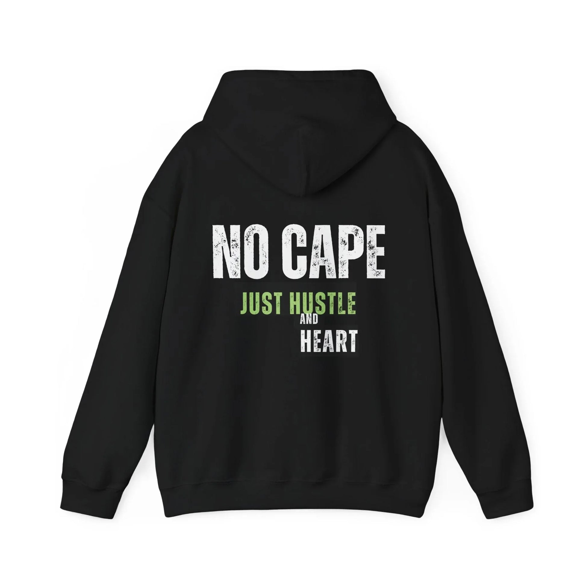 Hustle and Heart Hoodie — "Just Hustle and Heart" Motivational Pullover Printify