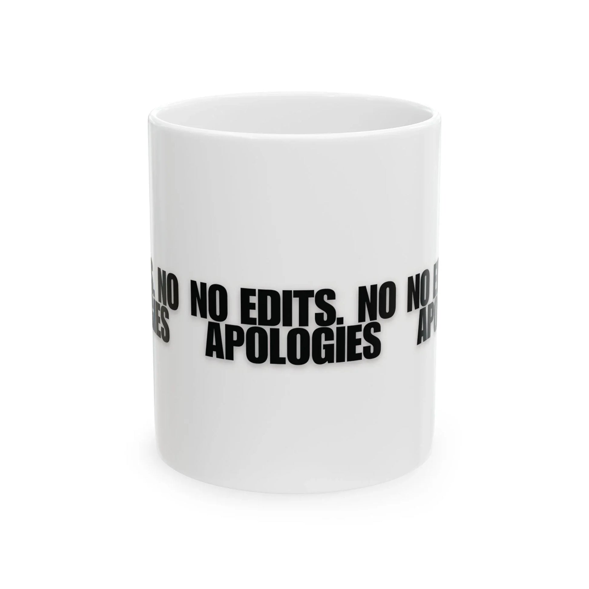 No Edits, No Apologies — Empowerment Mug (11oz) Leela's Ink