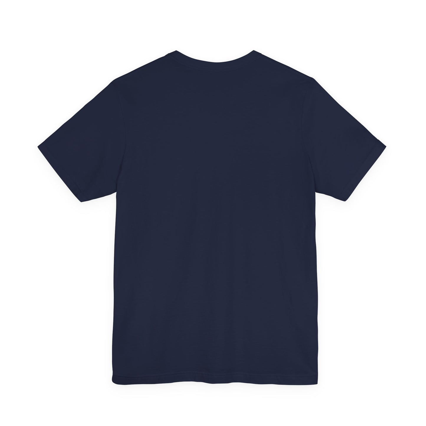 Back view of navy blue "I'm Literally Just a Girl I'm Everything" women's graphic tee – Leela's Ink

