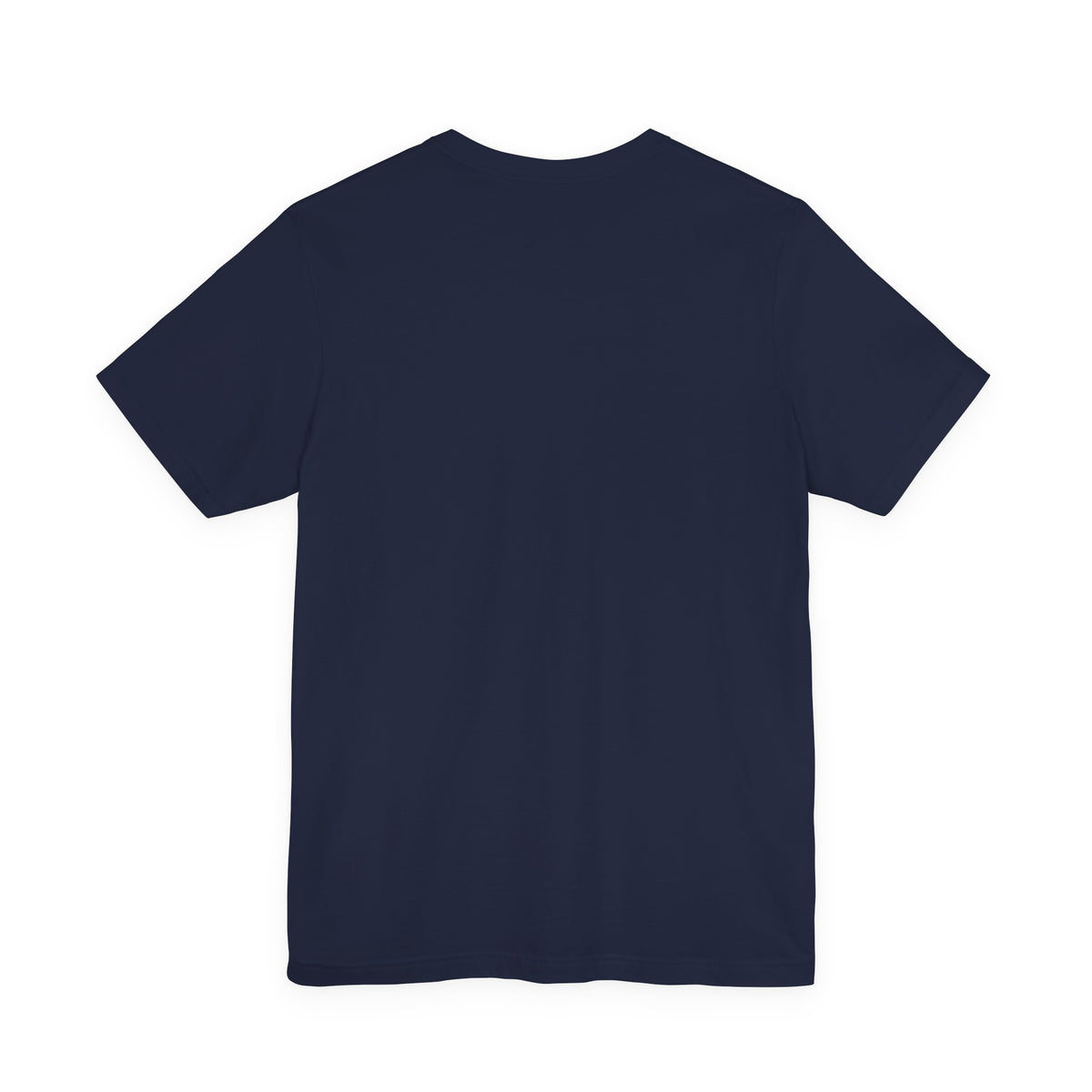 Back view of navy blue "I'm Literally Just a Girl I'm Everything" women's graphic tee – Leela's Ink

