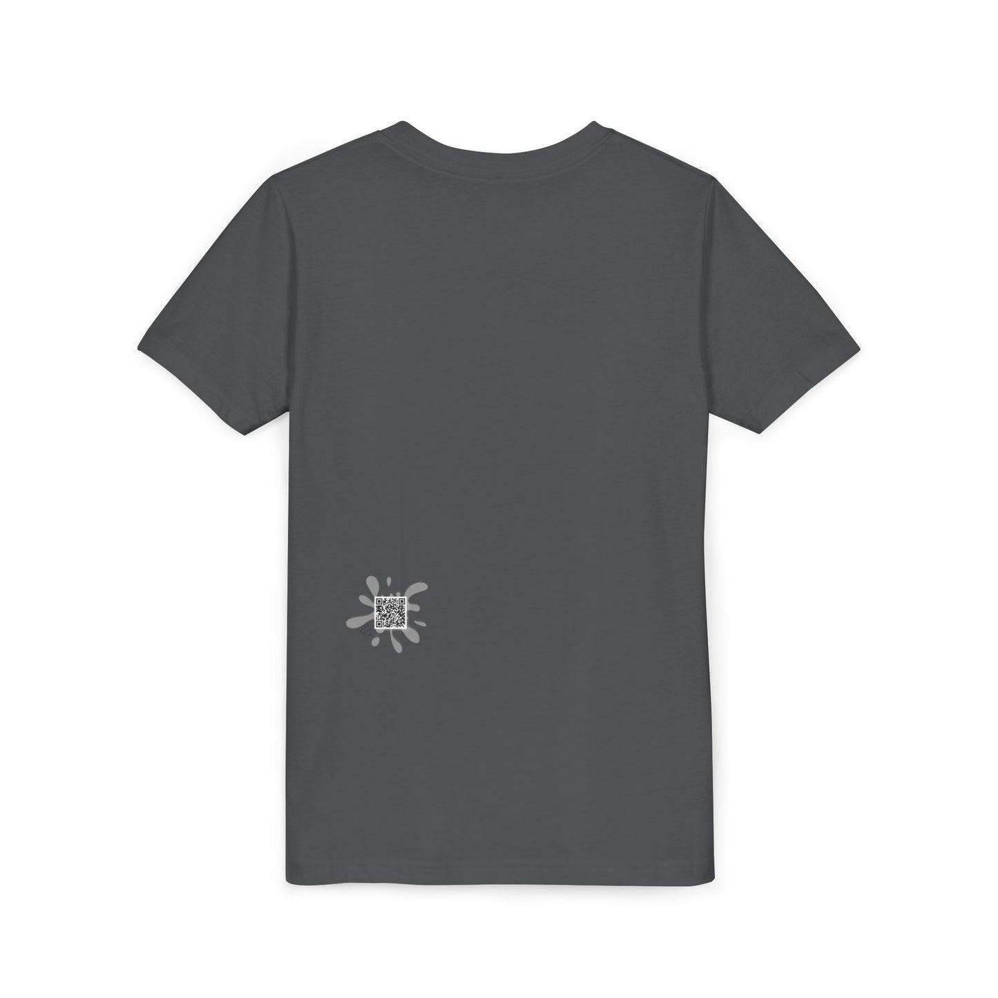 Youth Peace Sign Tee – Handwritten Words of Love & Respect Graphic