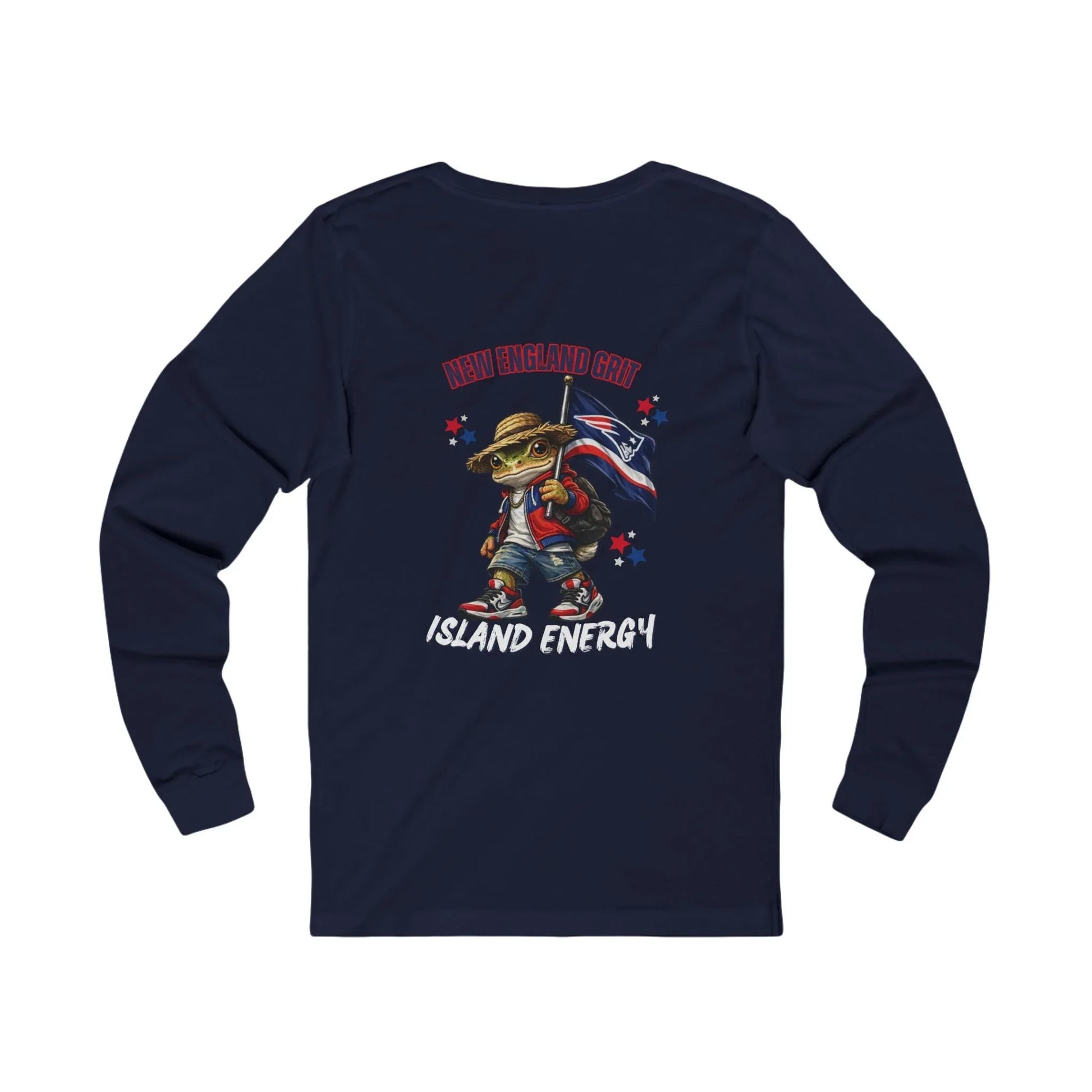 Halftime Heat 2026 — Puerto Rico Pride x New England Spirit Long Sleeve Tee Leela's Ink
