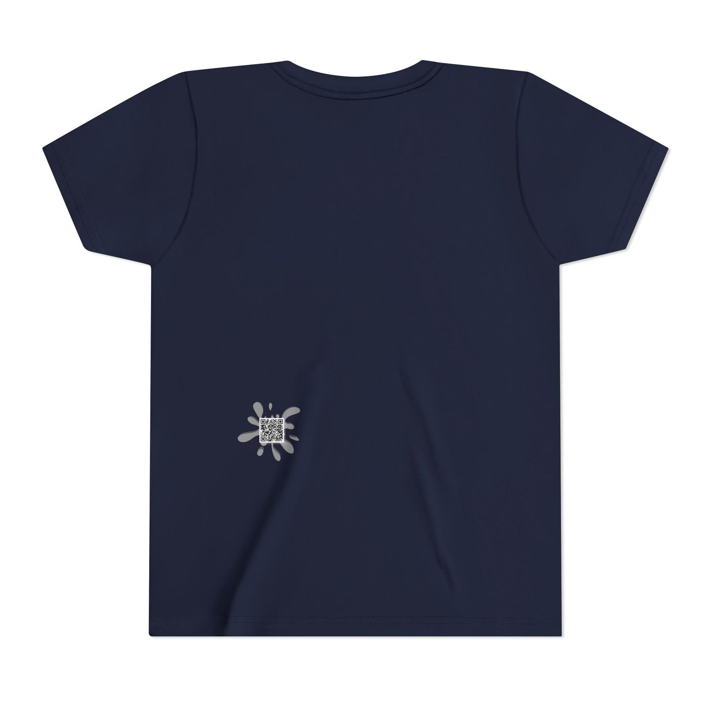 Youth Peace Sign Tee – Handwritten Words of Love & Respect Graphic