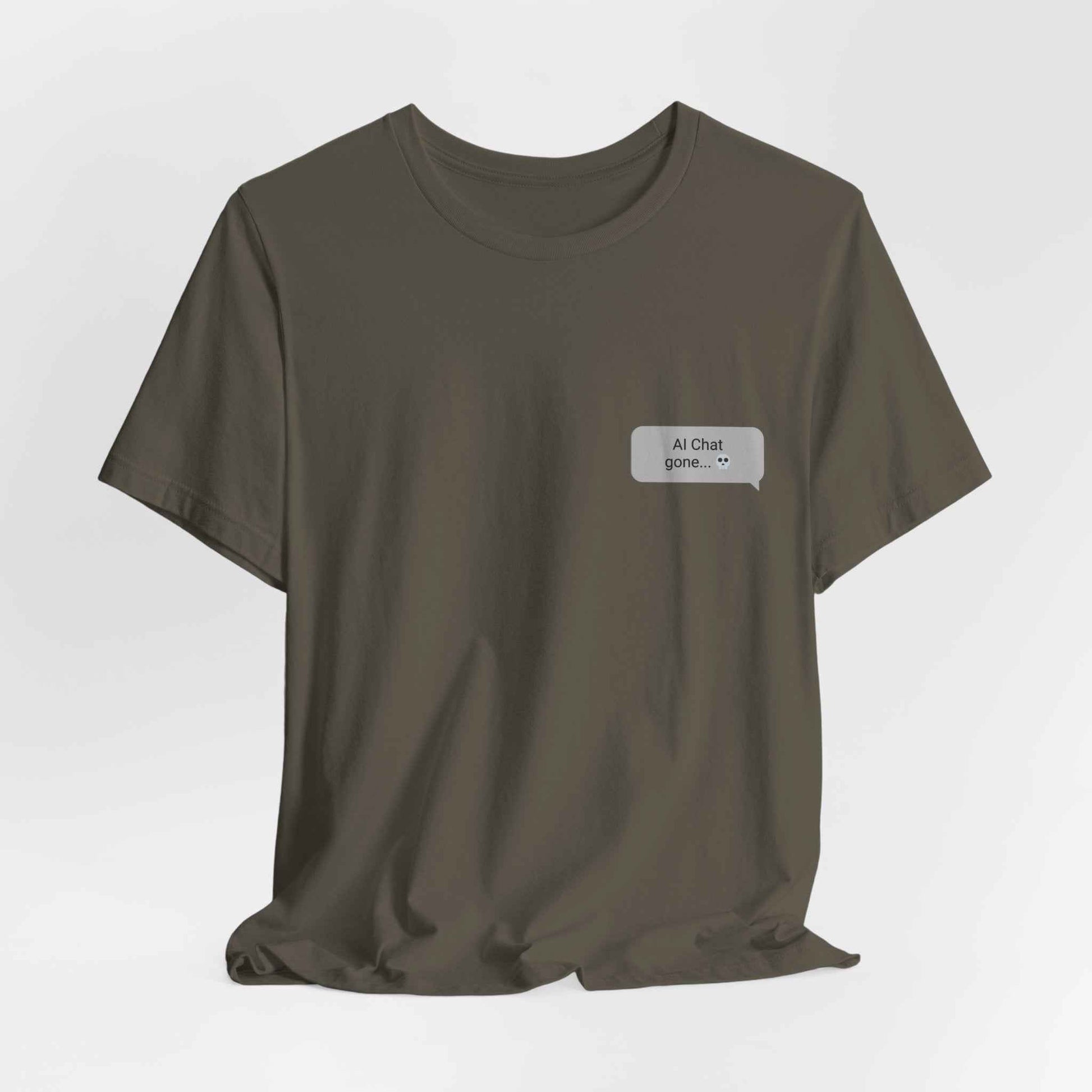Chat Gone Wild Streetwear Graphic Tee — "is this a good idea? no. next question."