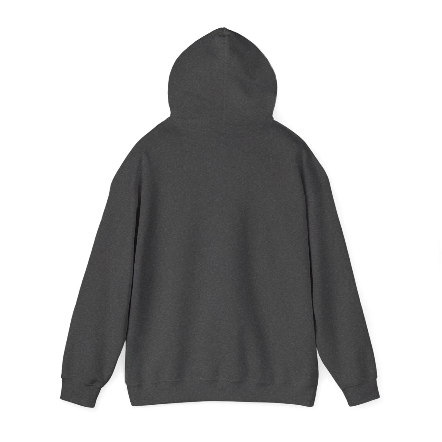 Hoodie — “Just Hustle and Heart” Motivational Pullover Printify