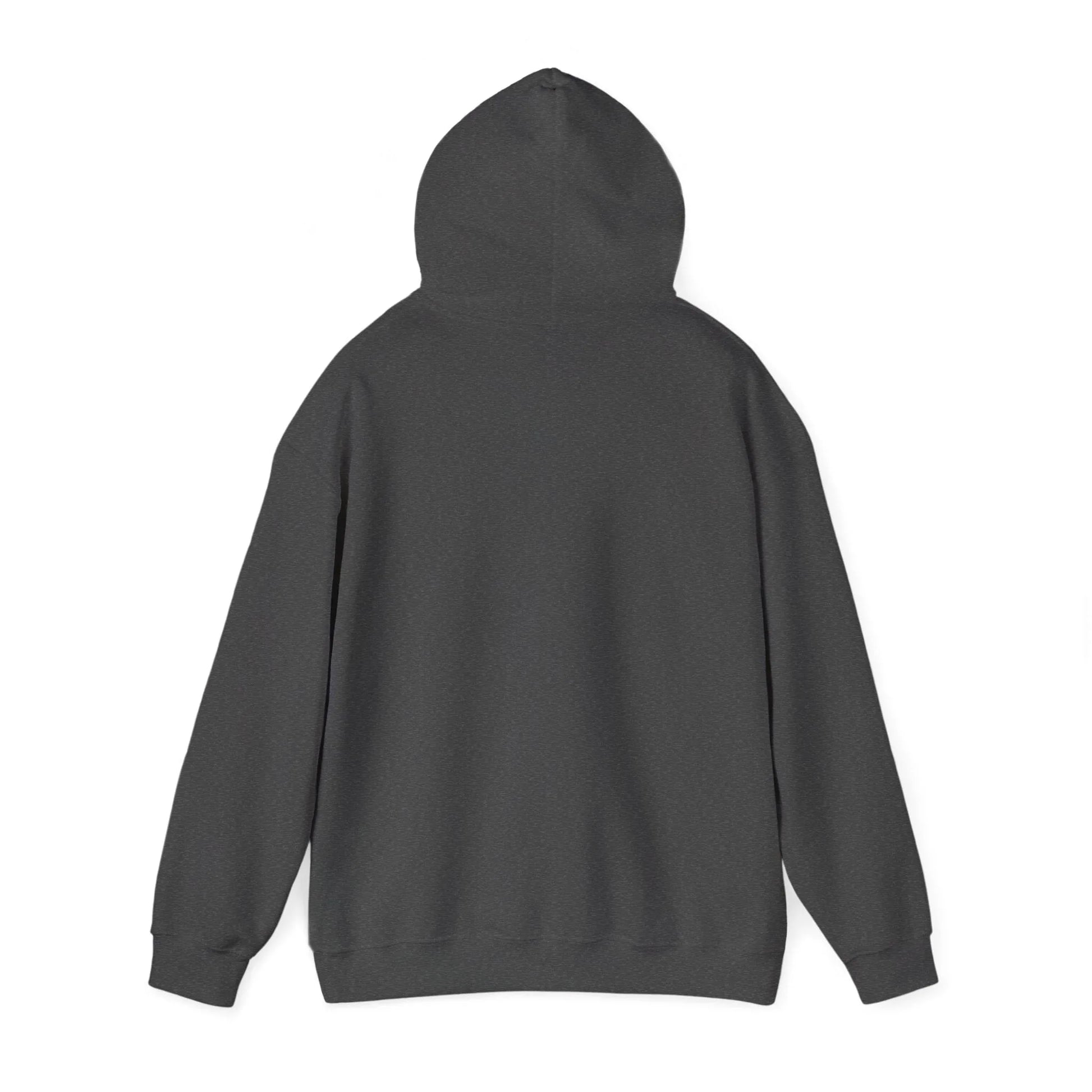 Hoodie — “Just Hustle and Heart” Motivational Pullover Printify