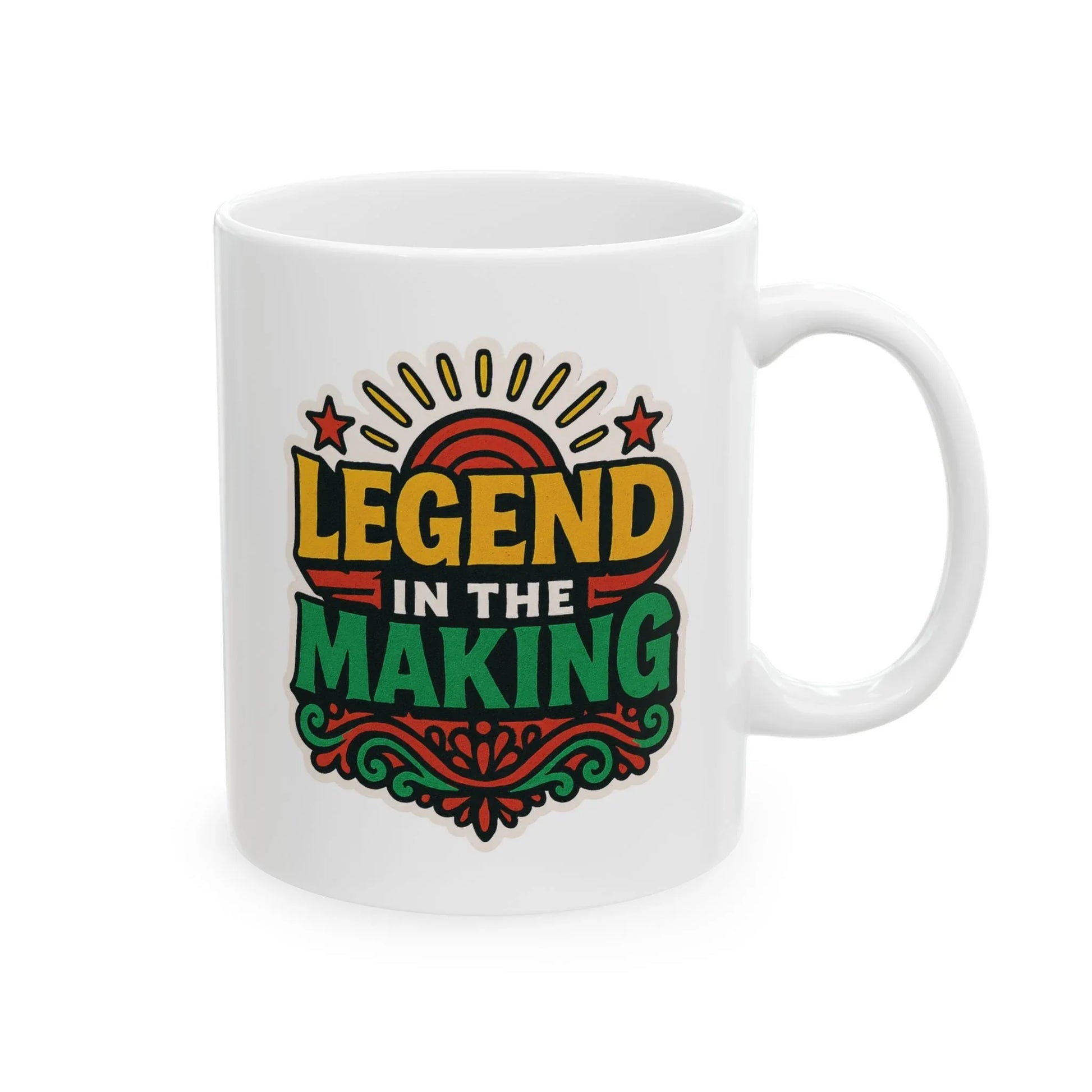 Legend in the Making Ceramic Mug (11oz) Leela's Ink