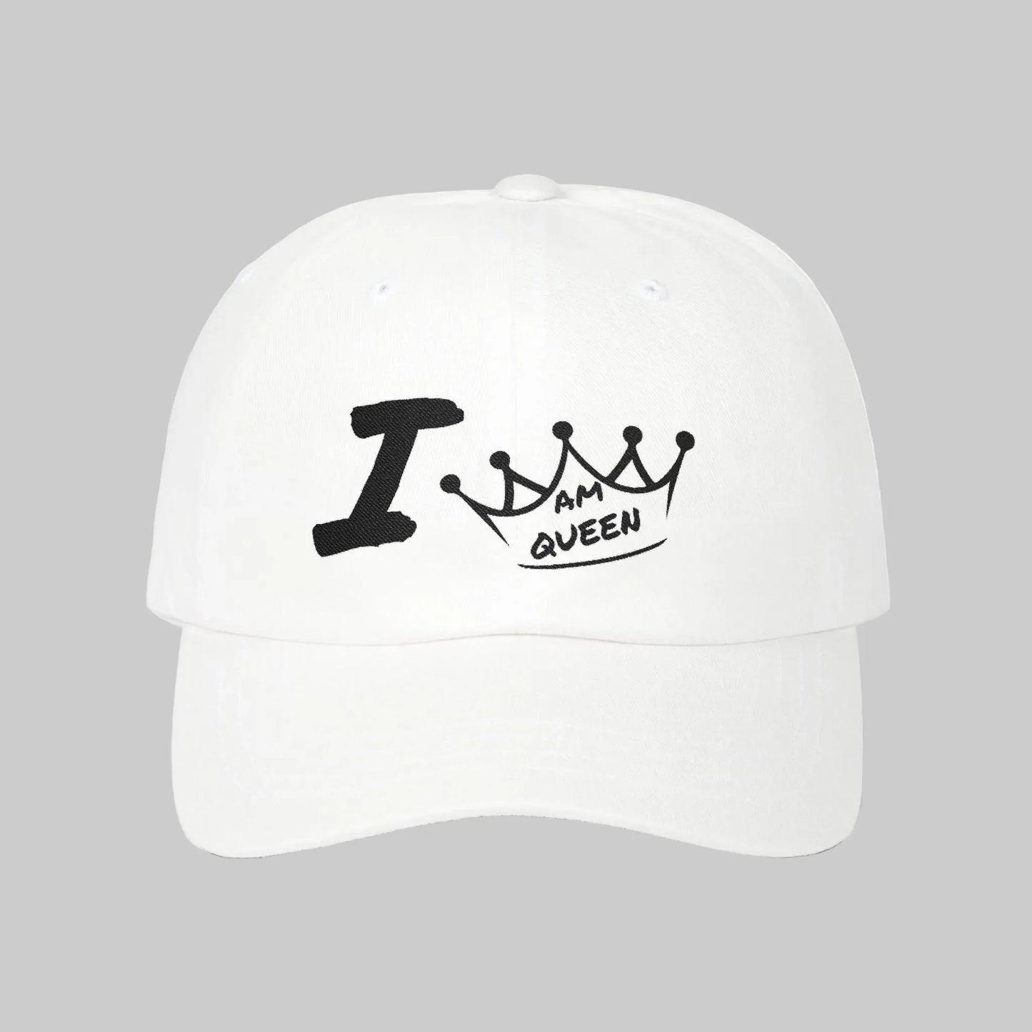 I Am Queen Cap | Empowerment Streetwear Leela's Ink