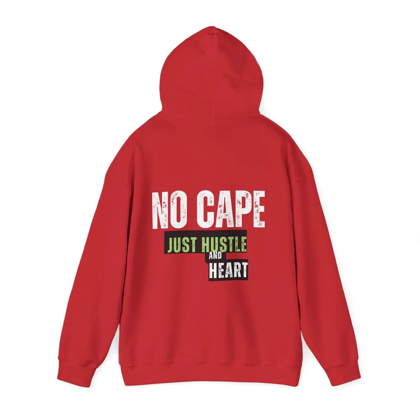 Hustle and Heart Hoodie — "Just Hustle and Heart" Motivational Pullover Printify