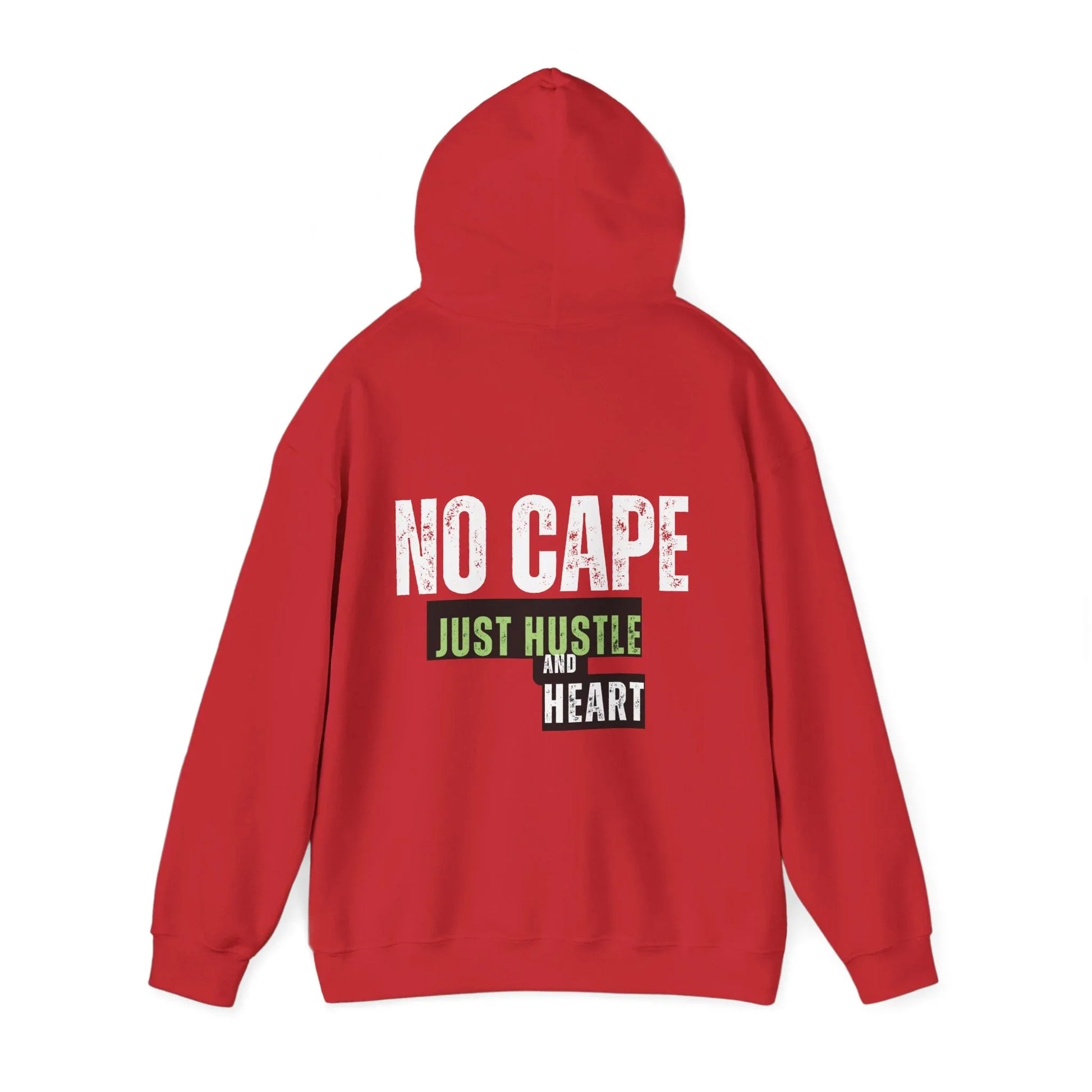 Hustle and Heart Hoodie — "Just Hustle and Heart" Motivational Pullover Printify
