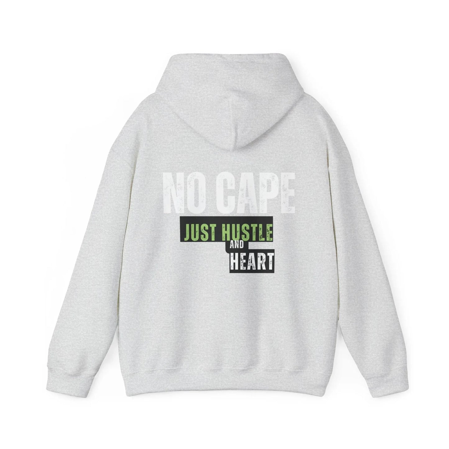 Hustle and Heart Hoodie — "Just Hustle and Heart" Motivational Pullover Printify