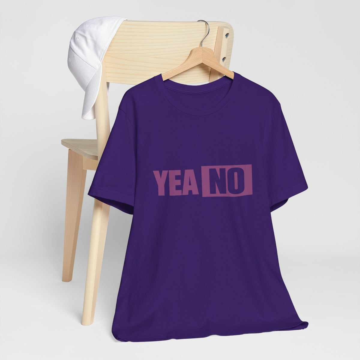 YEA NO Graphic Tee – Funny Sarcastic Statement T-Shirt