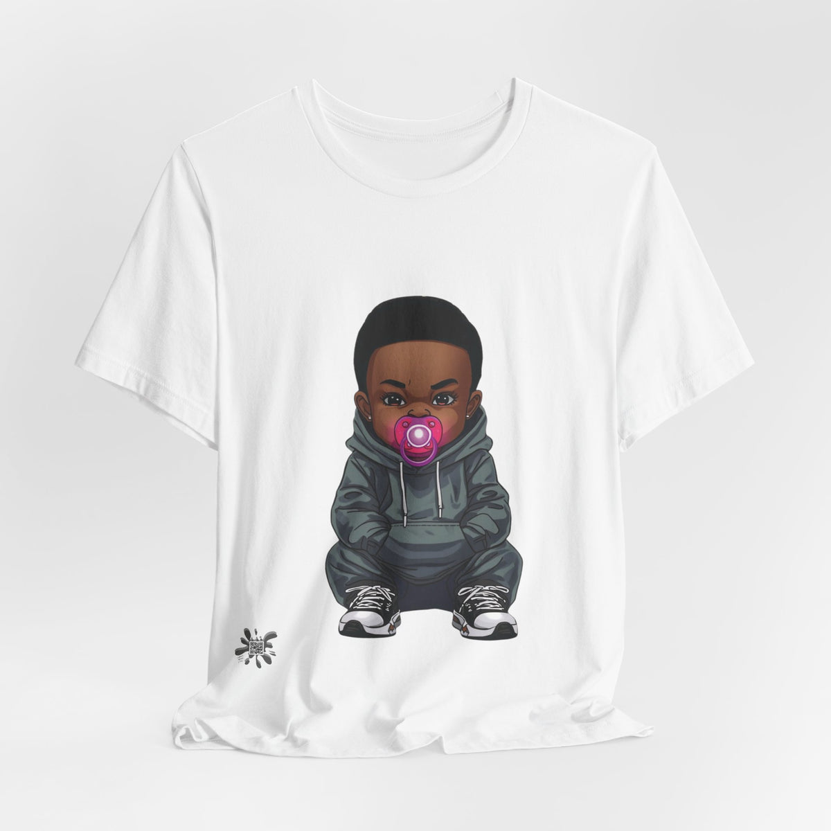 Uzi Baby "Baby Boy" Graphic T-Shirt | Urban Streetwear T-Shirt | Leela's Ink