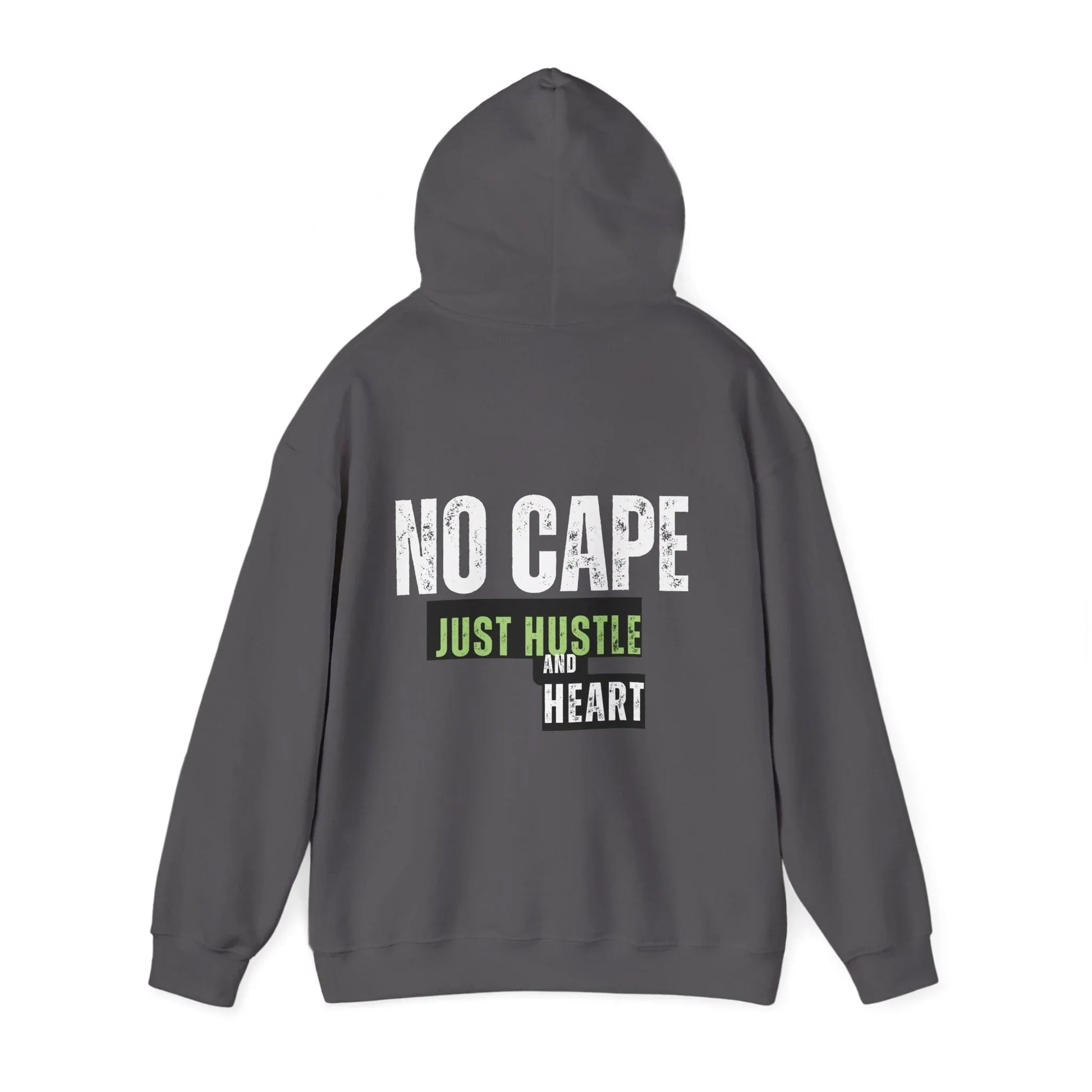 Hustle and Heart Hoodie — "Just Hustle and Heart" Motivational Pullover Printify