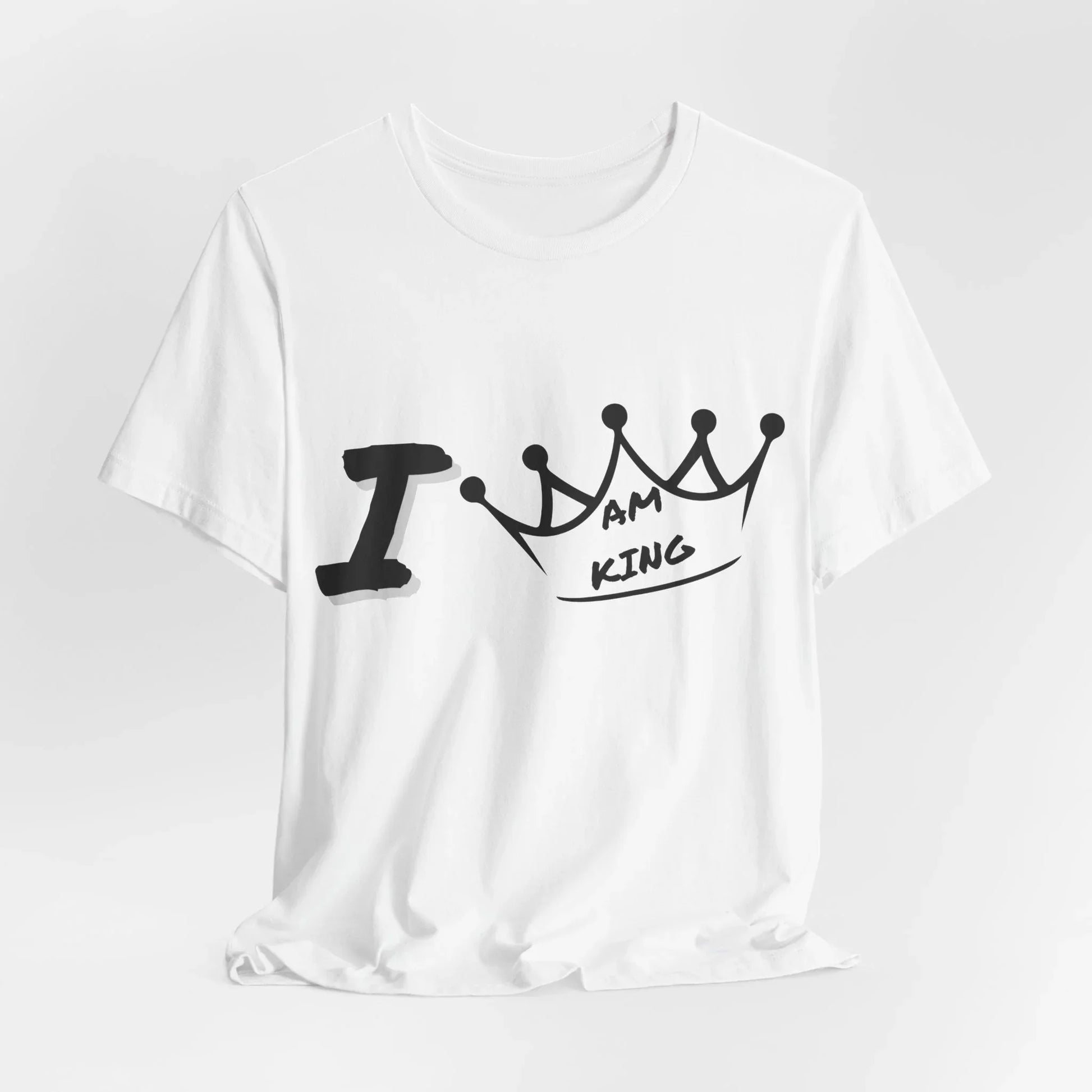 I Am King Crown Graphic Tee – Empowerment Streetwear | Leela's Ink

