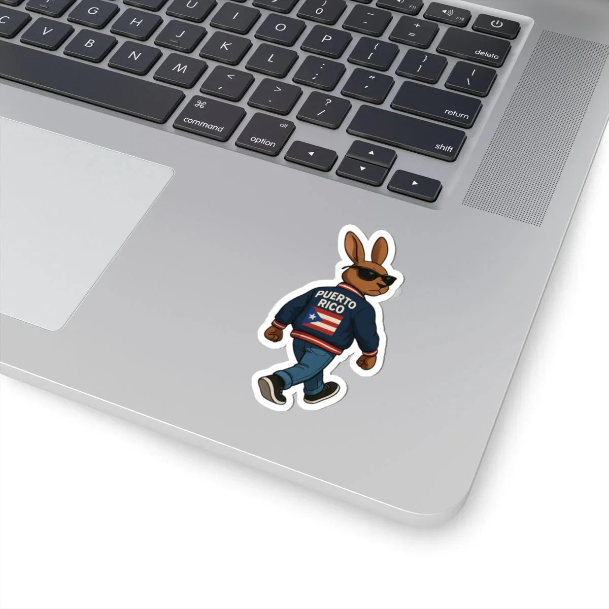 Puerto Rico Bunny Sticker | Island Pride Leela's Ink