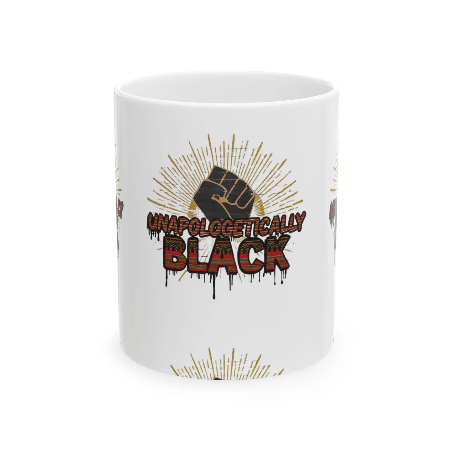 Unapologetically Black Ceramic Mug (11oz) Leela's Ink