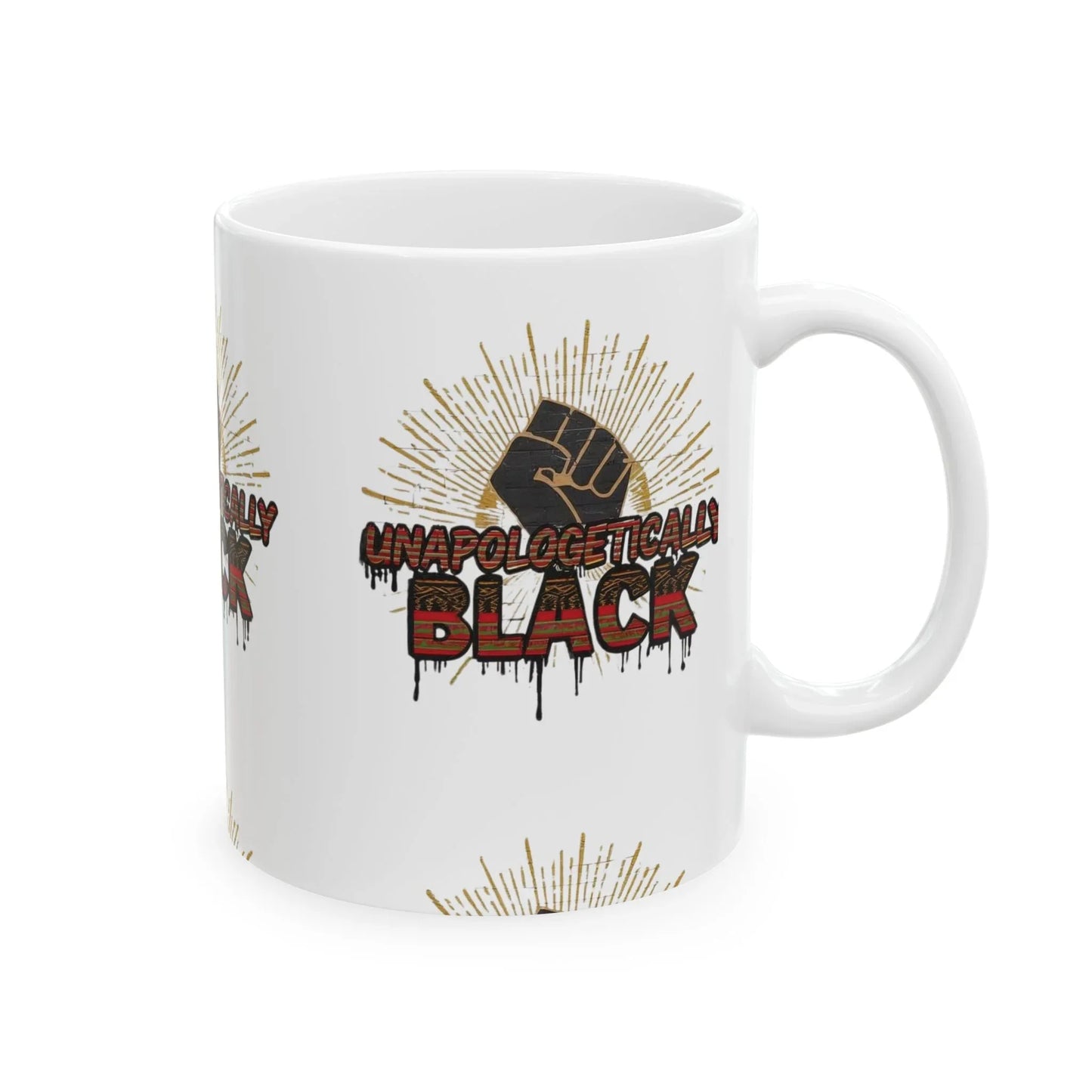 Unapologetically Black Ceramic Mug (11oz) Leela's Ink