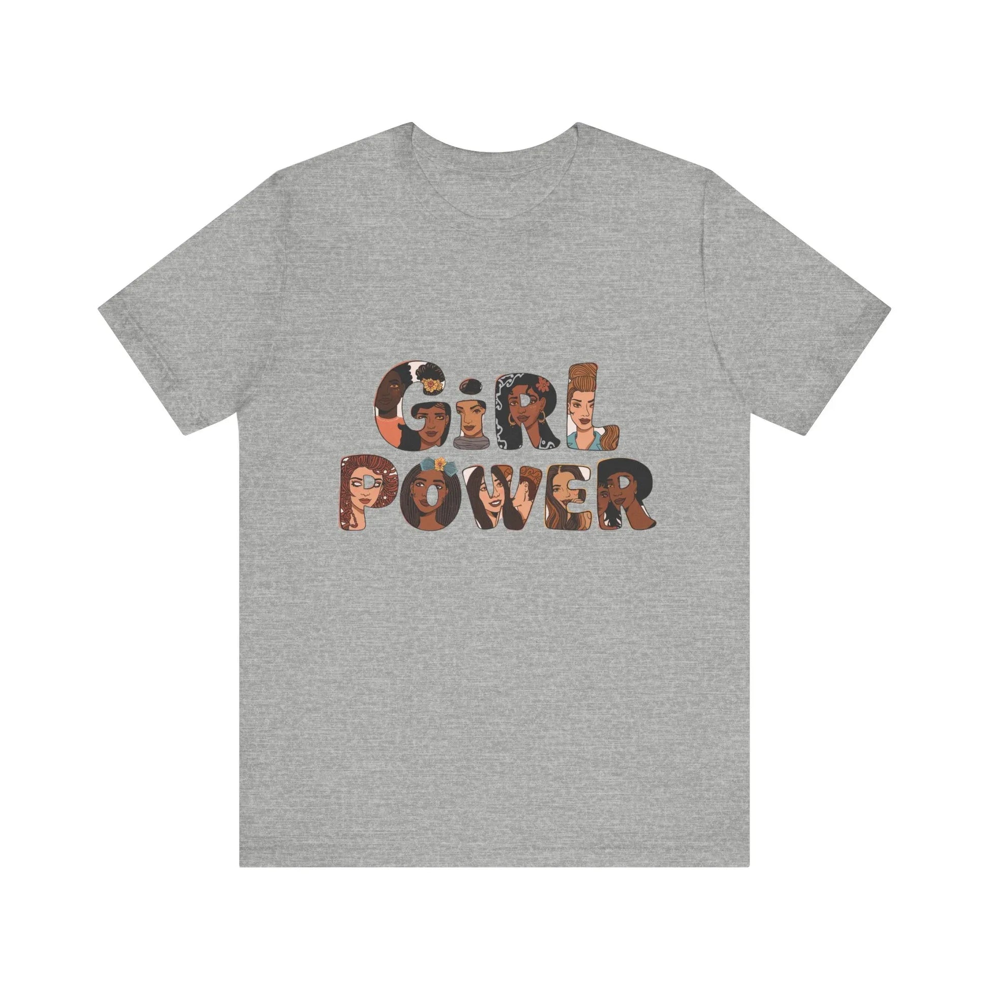 Girl Power Graphic Tee – Floral Retro Feminist Streetwear | Leela's Ink

