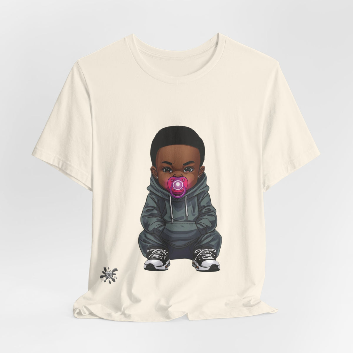 Uzi Baby "Baby Boy" Graphic T-Shirt | Urban Streetwear T-Shirt | Leela's Ink