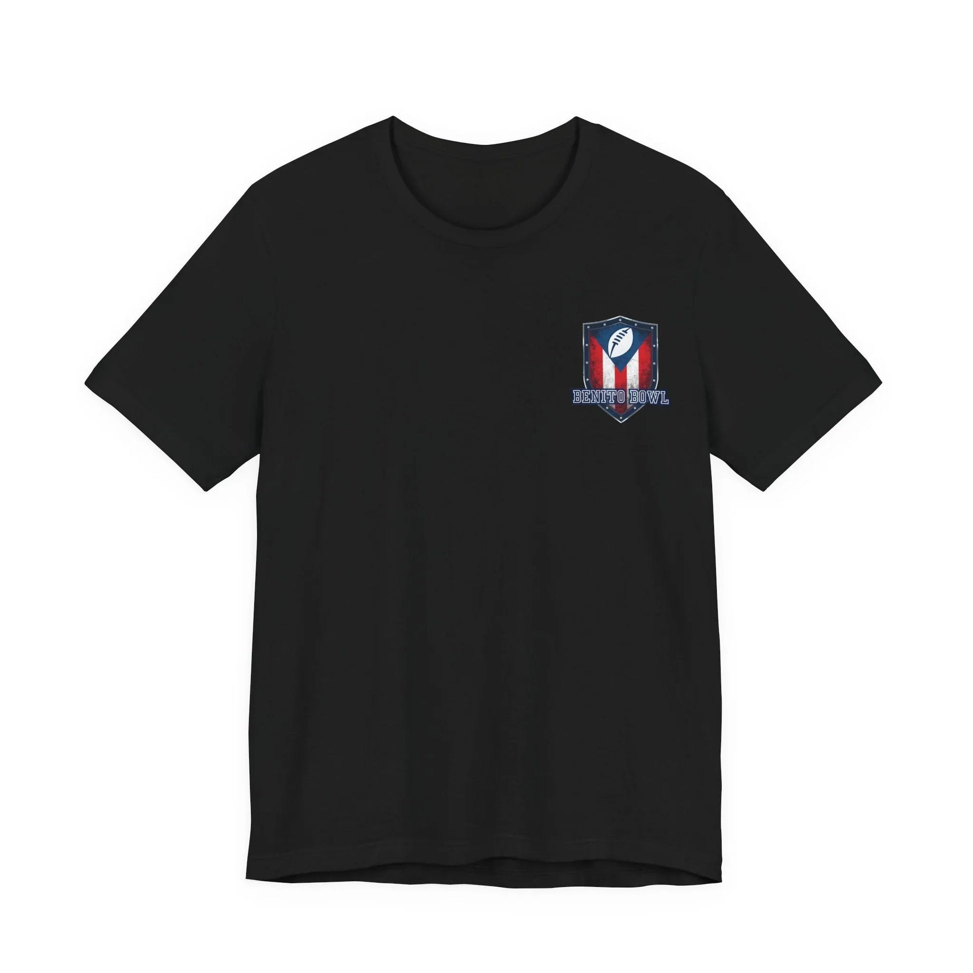 Benito Bowl 2026 Tee — Shield Front, La Isla Back Leela's Ink