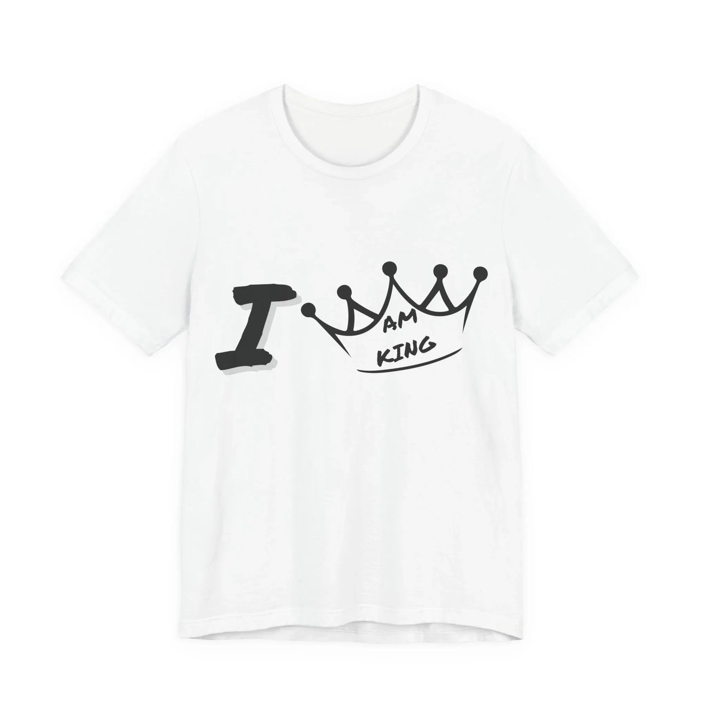 I Am King Crown Graphic Tee – Empowerment Streetwear | Leela's Ink

