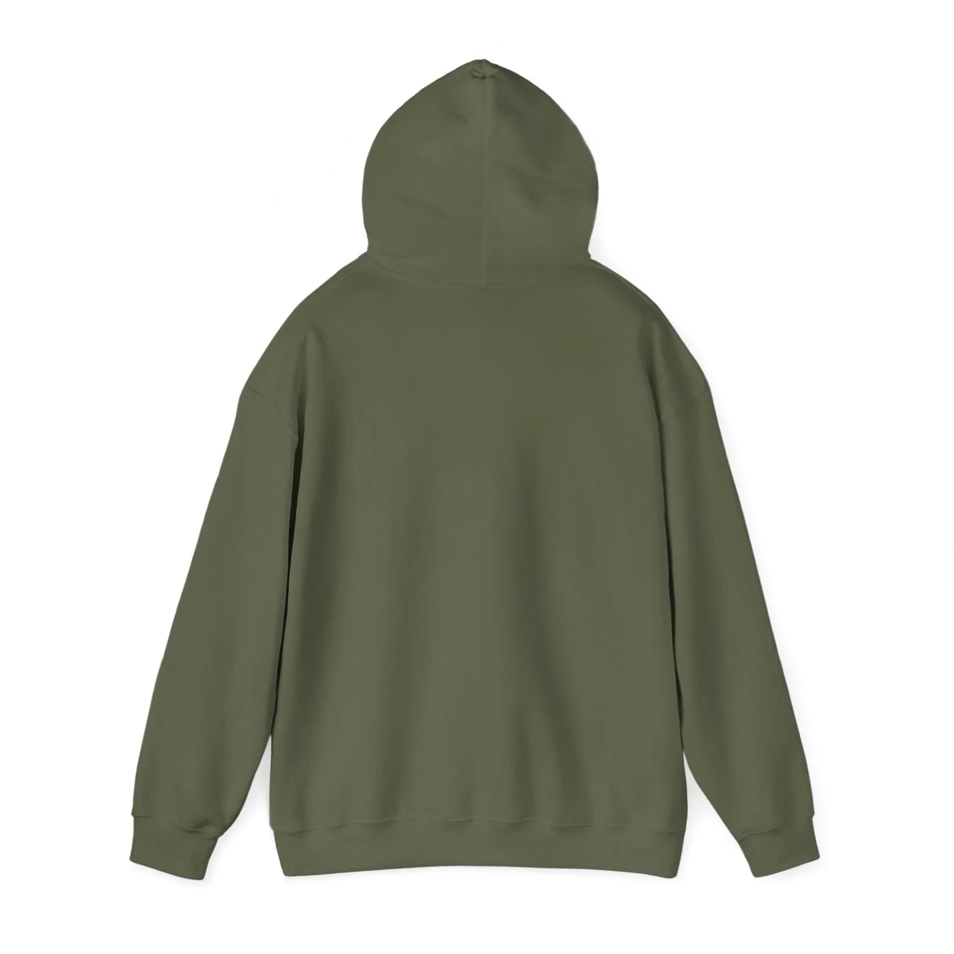Hoodie — “Just Hustle and Heart” Motivational Pullover Printify