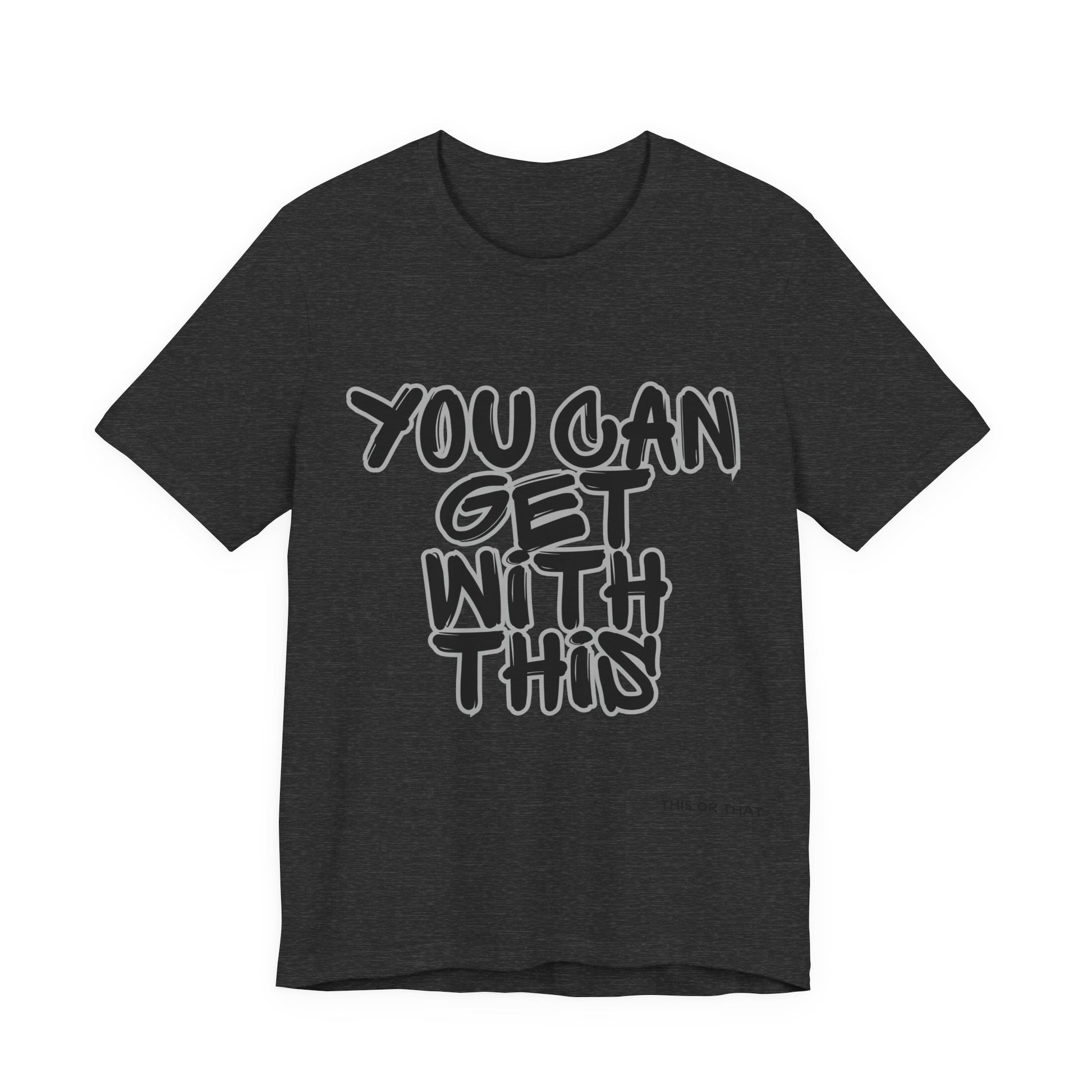 gray t-shirt with 'Honor the Brave' text on a white background