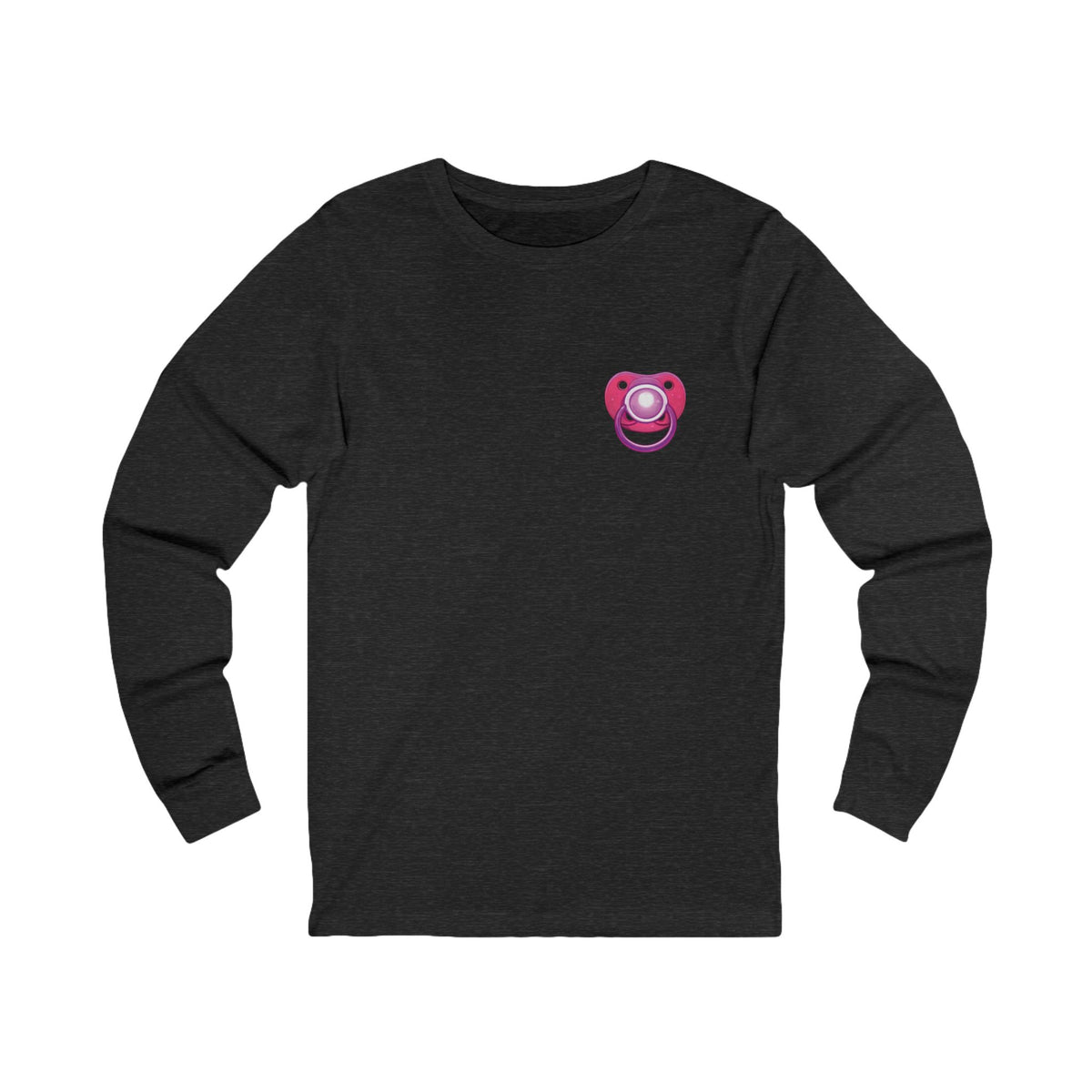 Uzi Baby Character Back Print Long-Sleeve T-Shirt | Streetwear