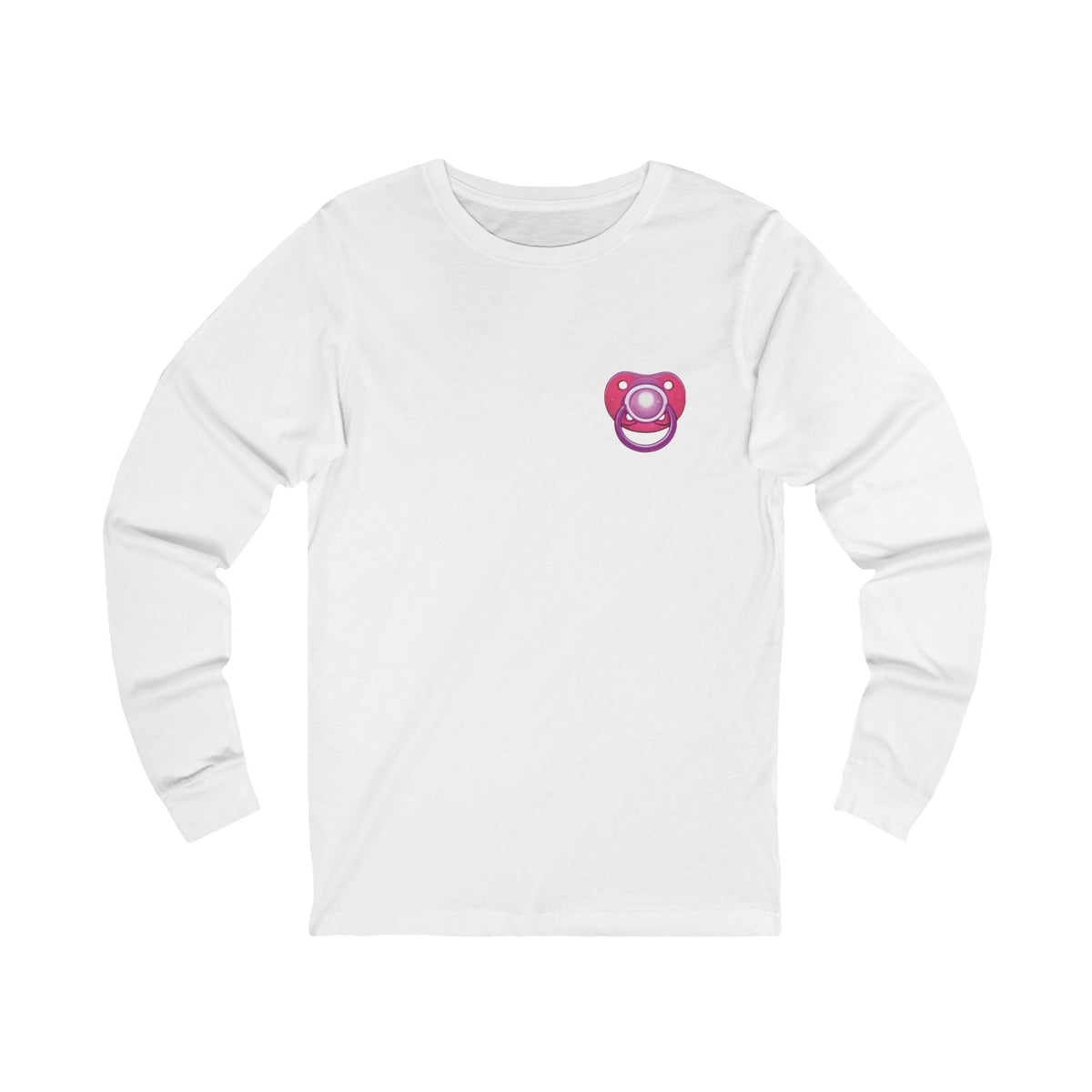 Uzi Baby Character Back Print Long-Sleeve T-Shirt | Streetwear