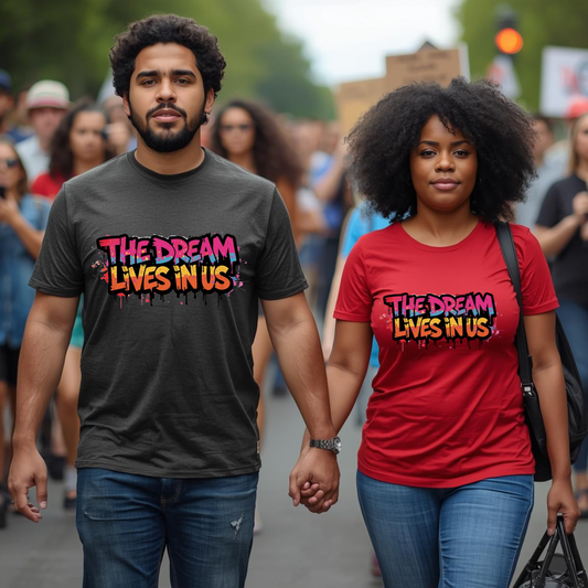 The Dream Lives In Us Graffiti T-Shirt