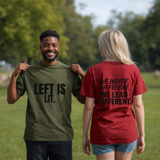 Left is Lit – Legacy Statement Tee